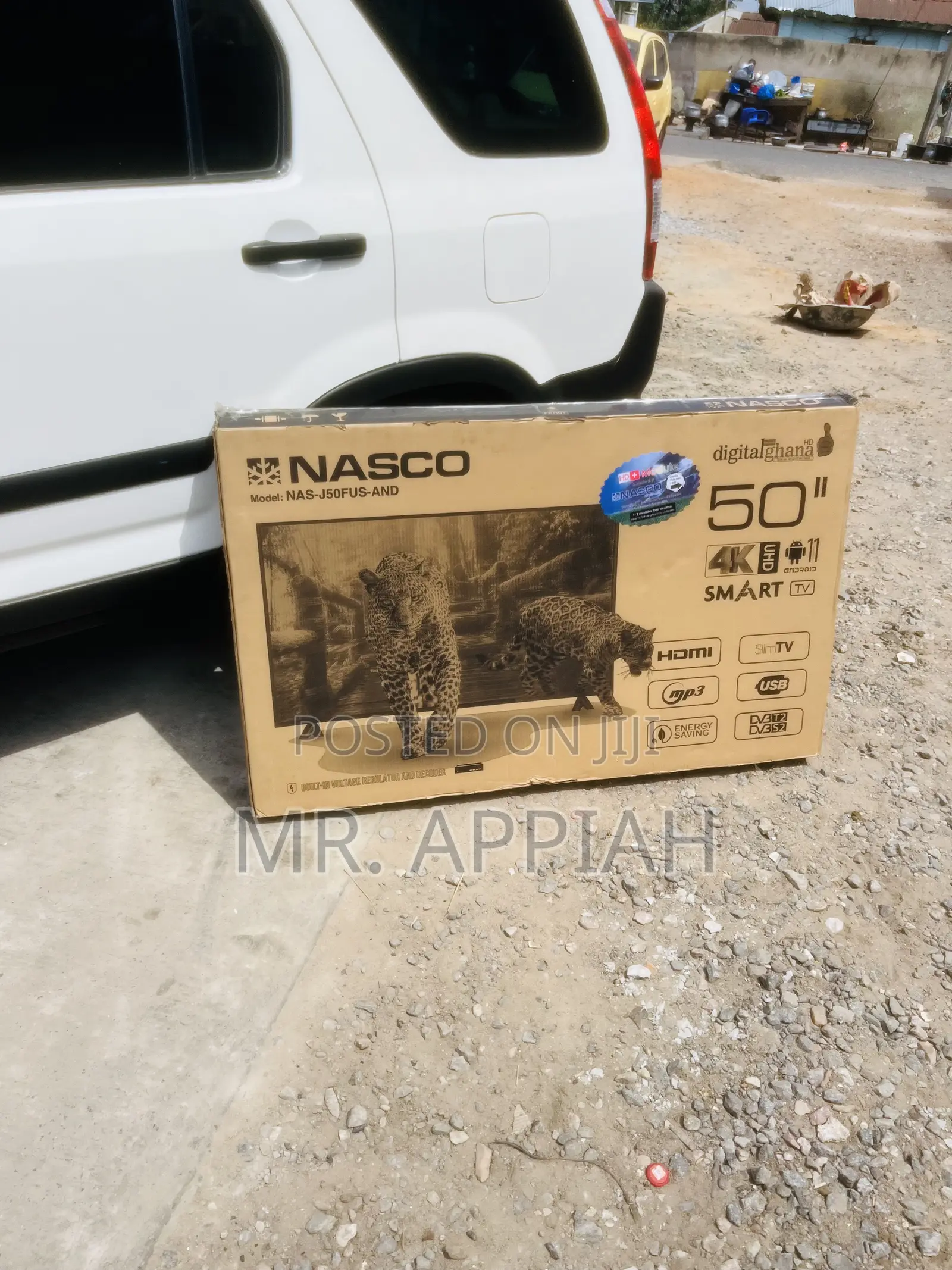 Order Reliable Nasco 50” Satellite Tv(Black)