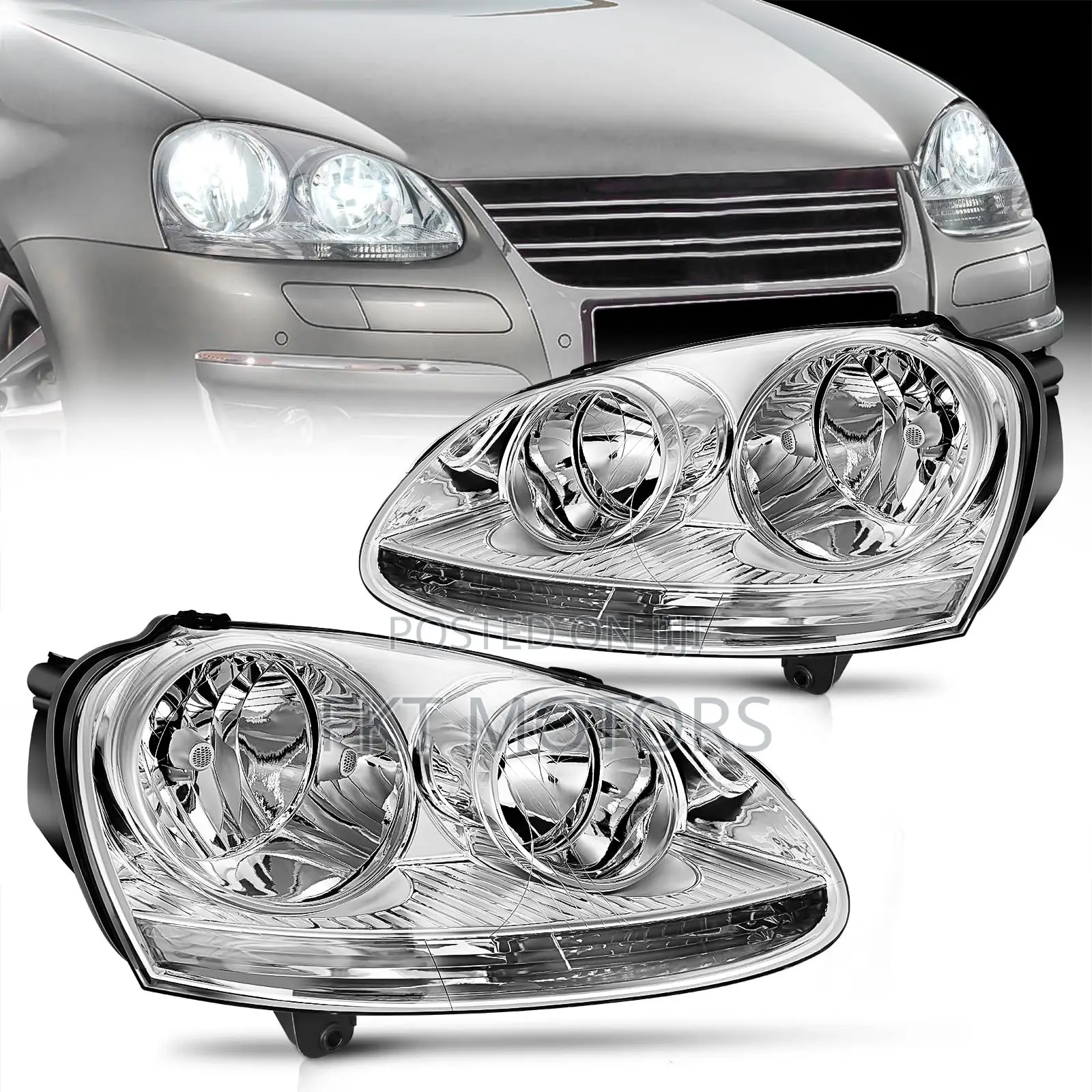 Volkswagen Jetta/Passat Headlight/Taillight Complete 05/06/
