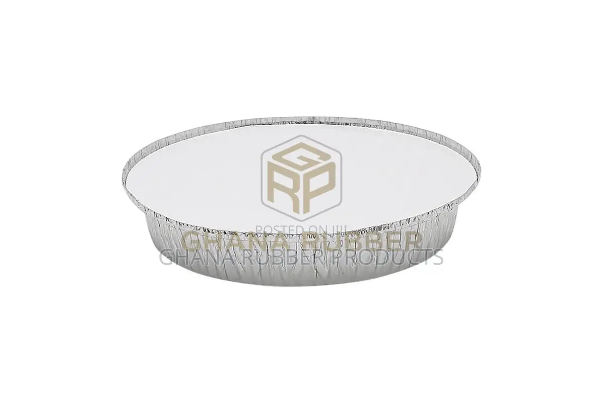 Aluminium Foil Food Containers+Lids Round (1380ml) (500pcs)