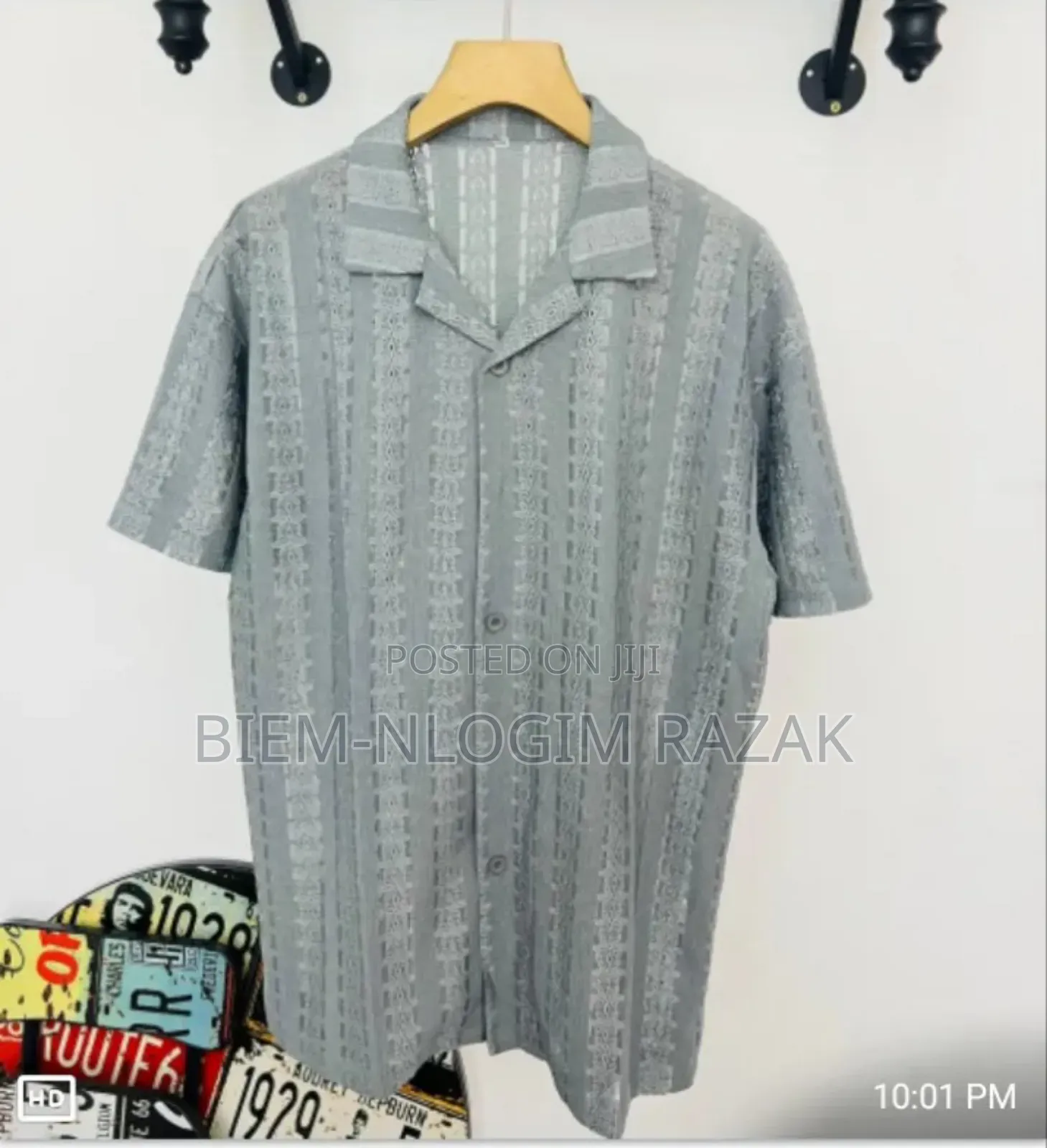 High Quality Net Short Sleeves Shirts Available in Stock