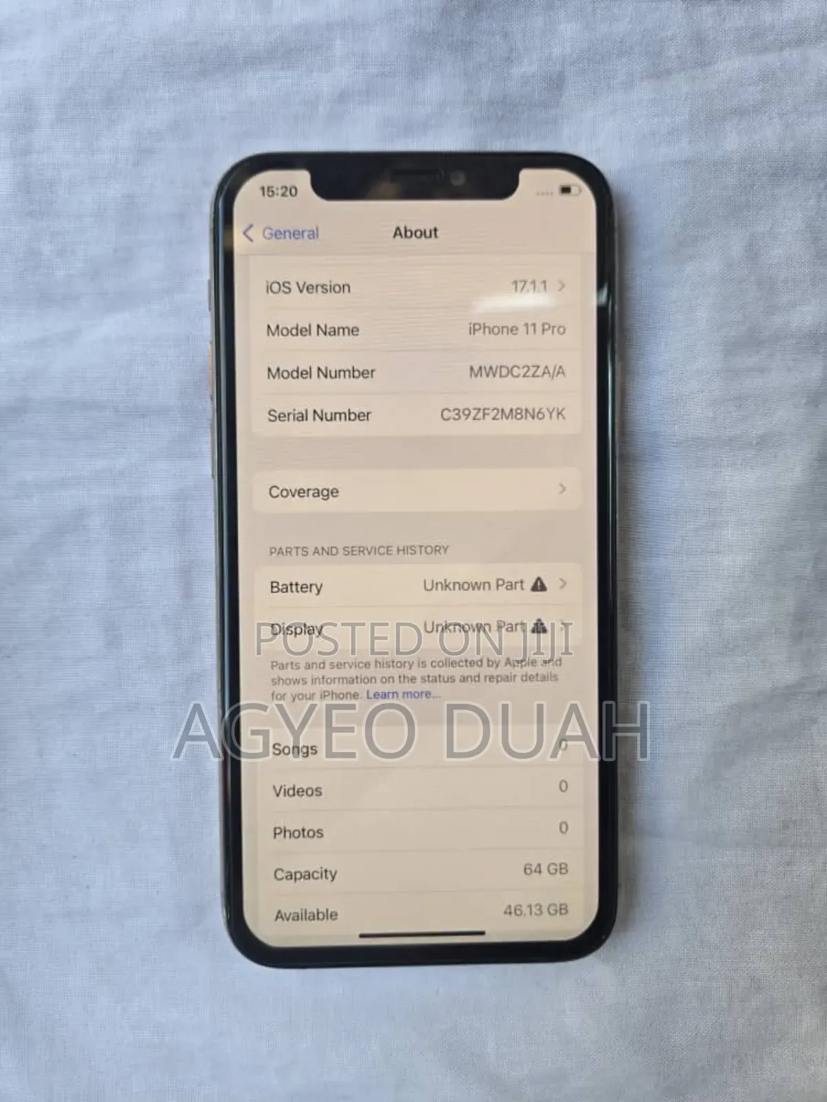 Apple iPhone 11 Pro 64 GB Gold