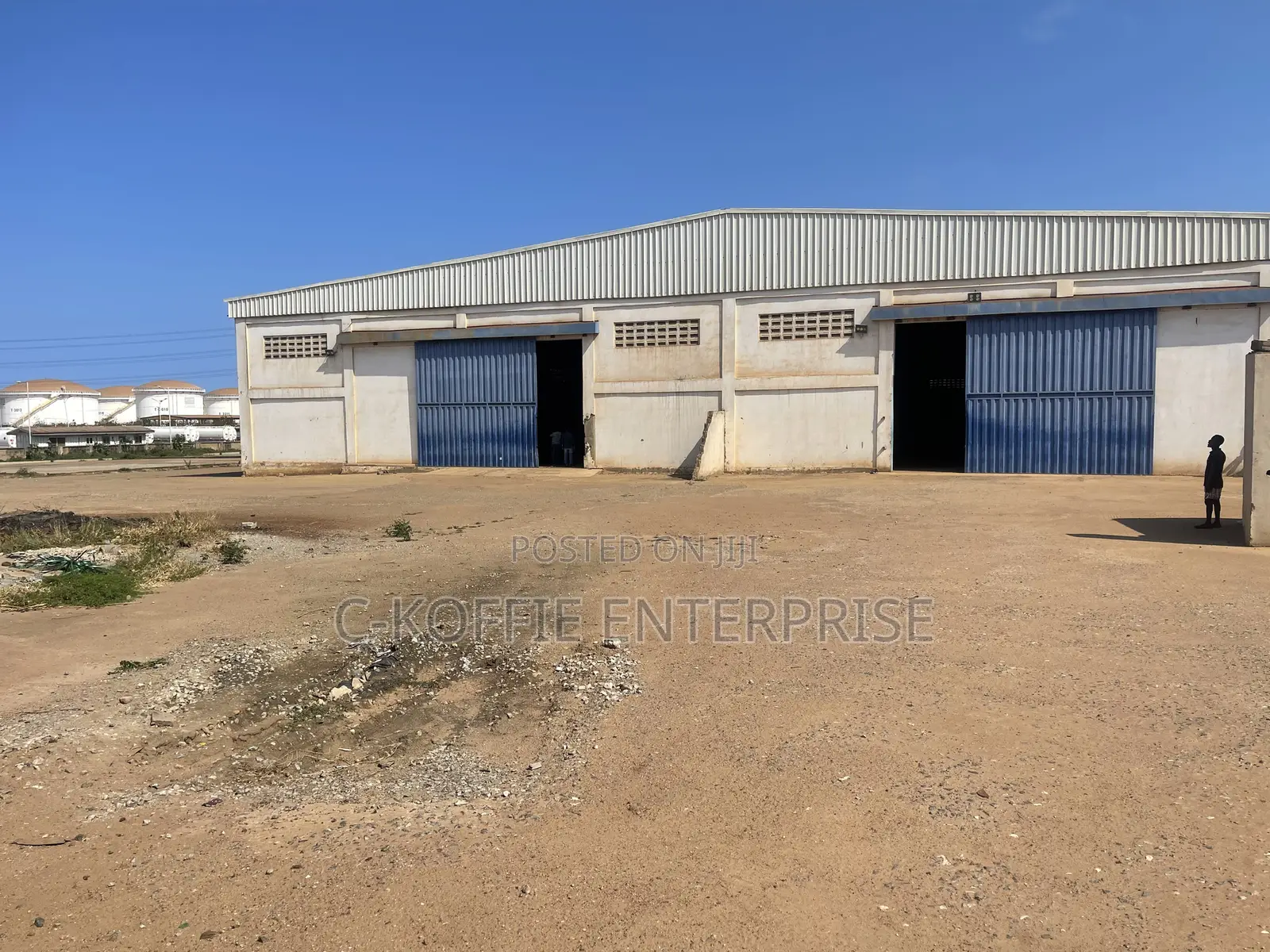 3200 Warehouse + Vast Land at Tema -TOR for Rent