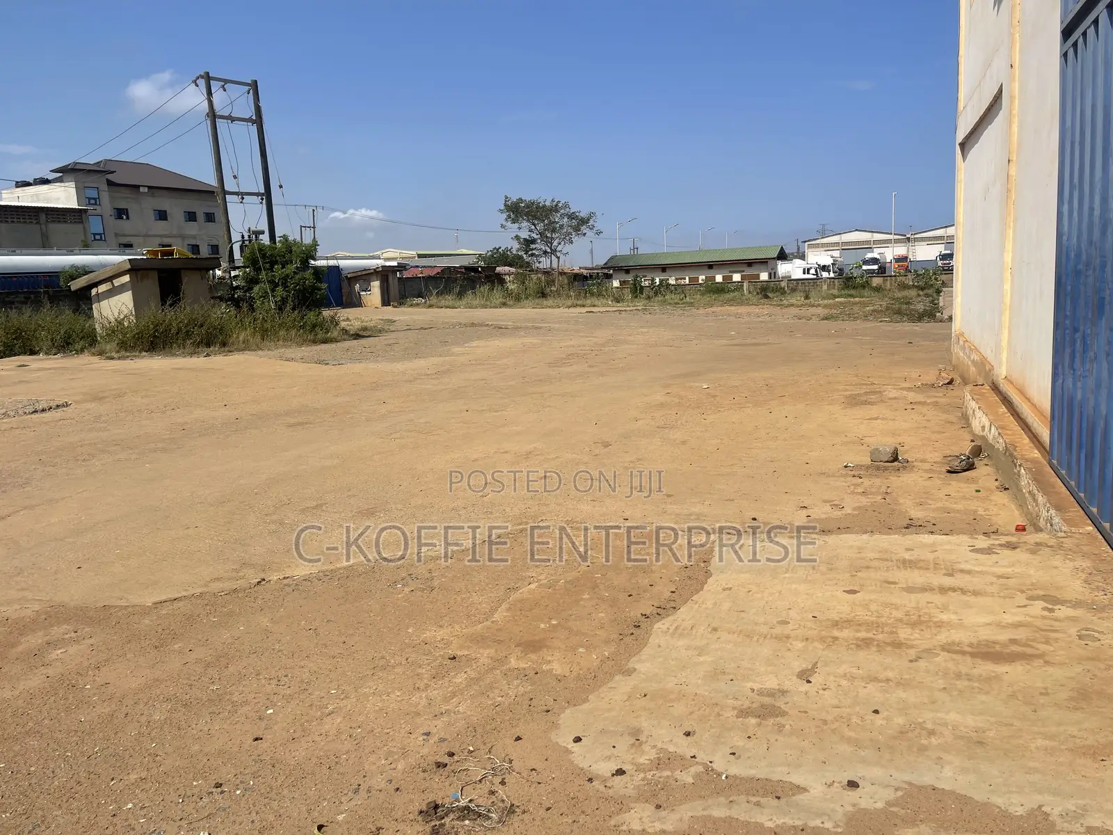 3200 Warehouse + Vast Land at Tema -TOR for Rent