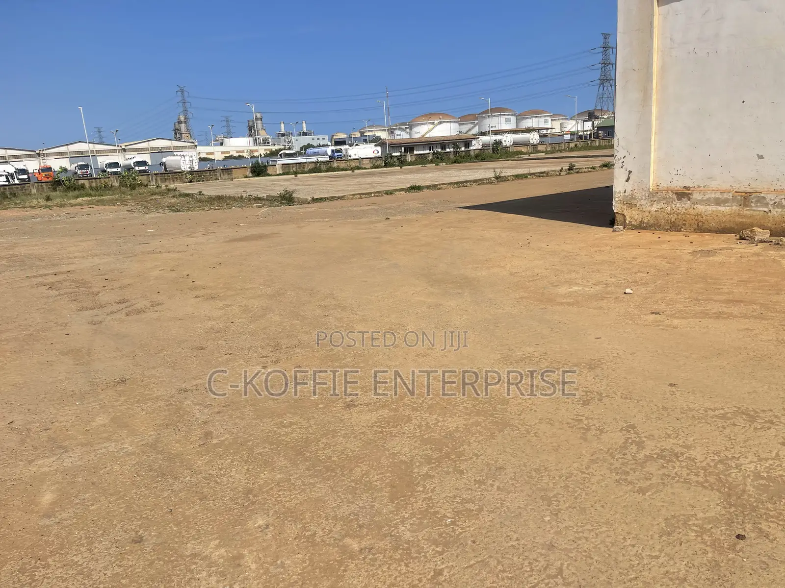 3200 Warehouse + Vast Land at Tema -TOR for Rent