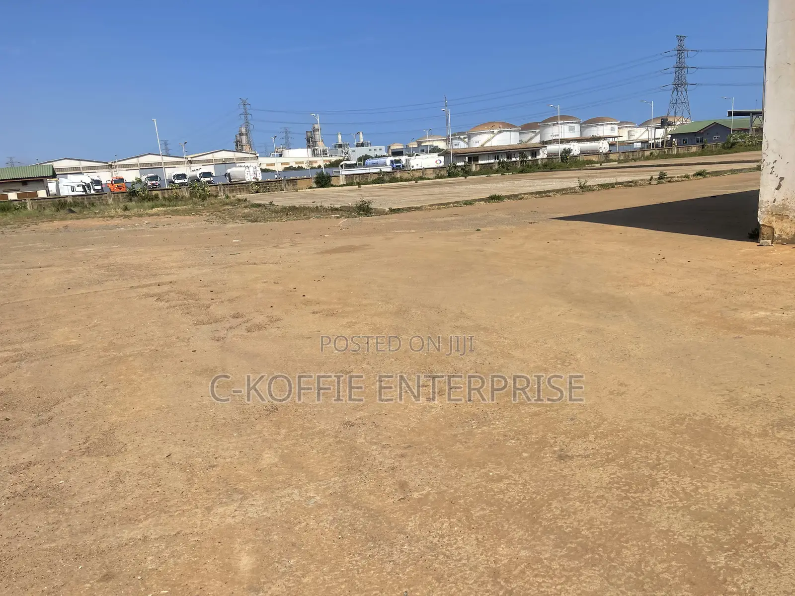 3200 Warehouse + Vast Land at Tema -TOR for Rent