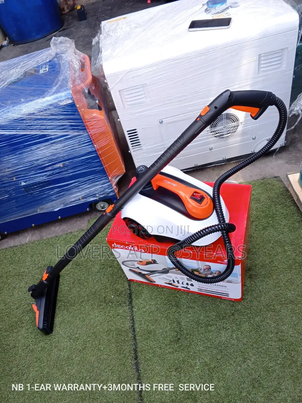KEEN017W 1800W Steam Cleaner Decakila Steam Cleaner