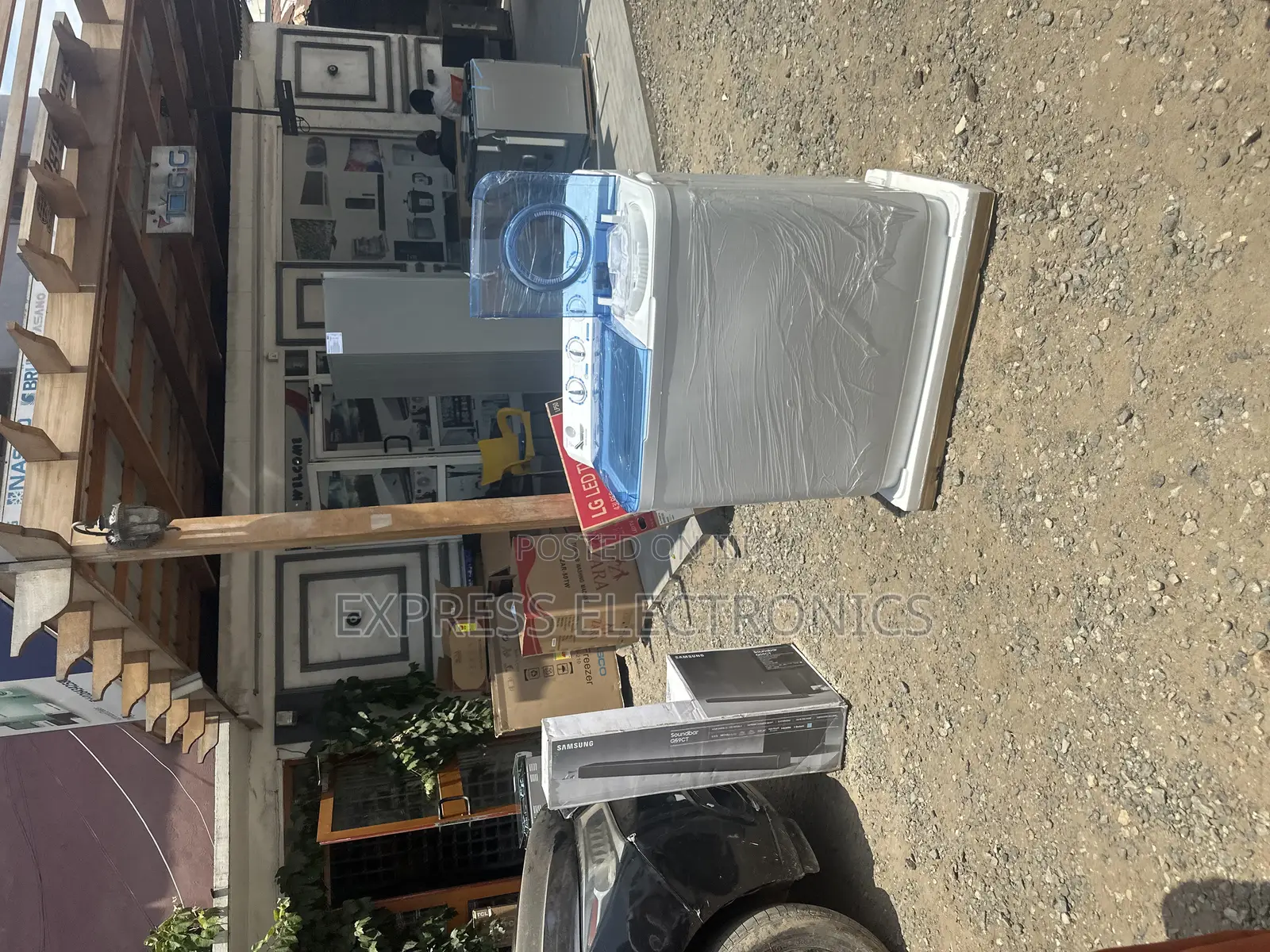 Topload Washing Machine 7kg Nasco White Transparent Lid
