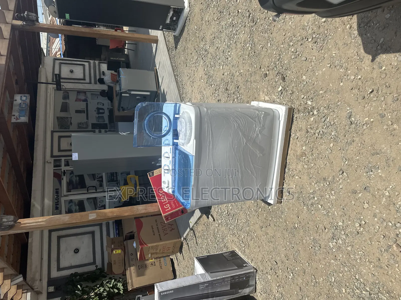 Washing Machine Zara 7kg Topload Twintub White Color Sled