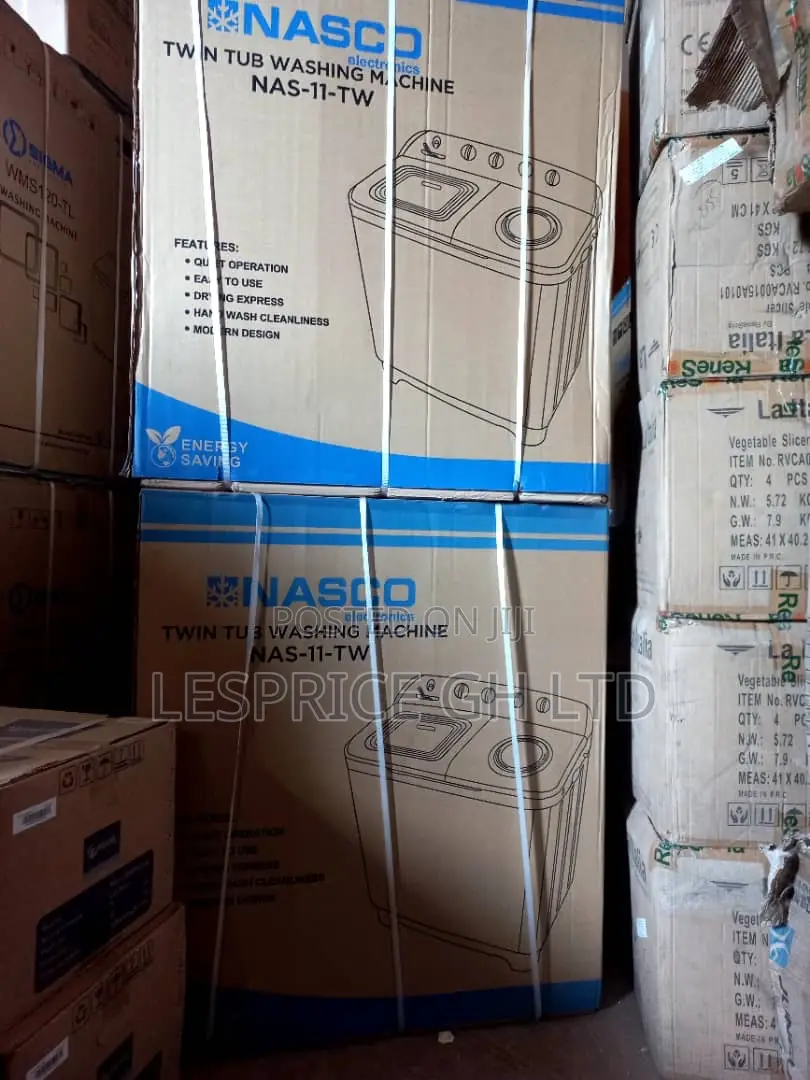 Luxury!! Nasco 11kg Washing Machine