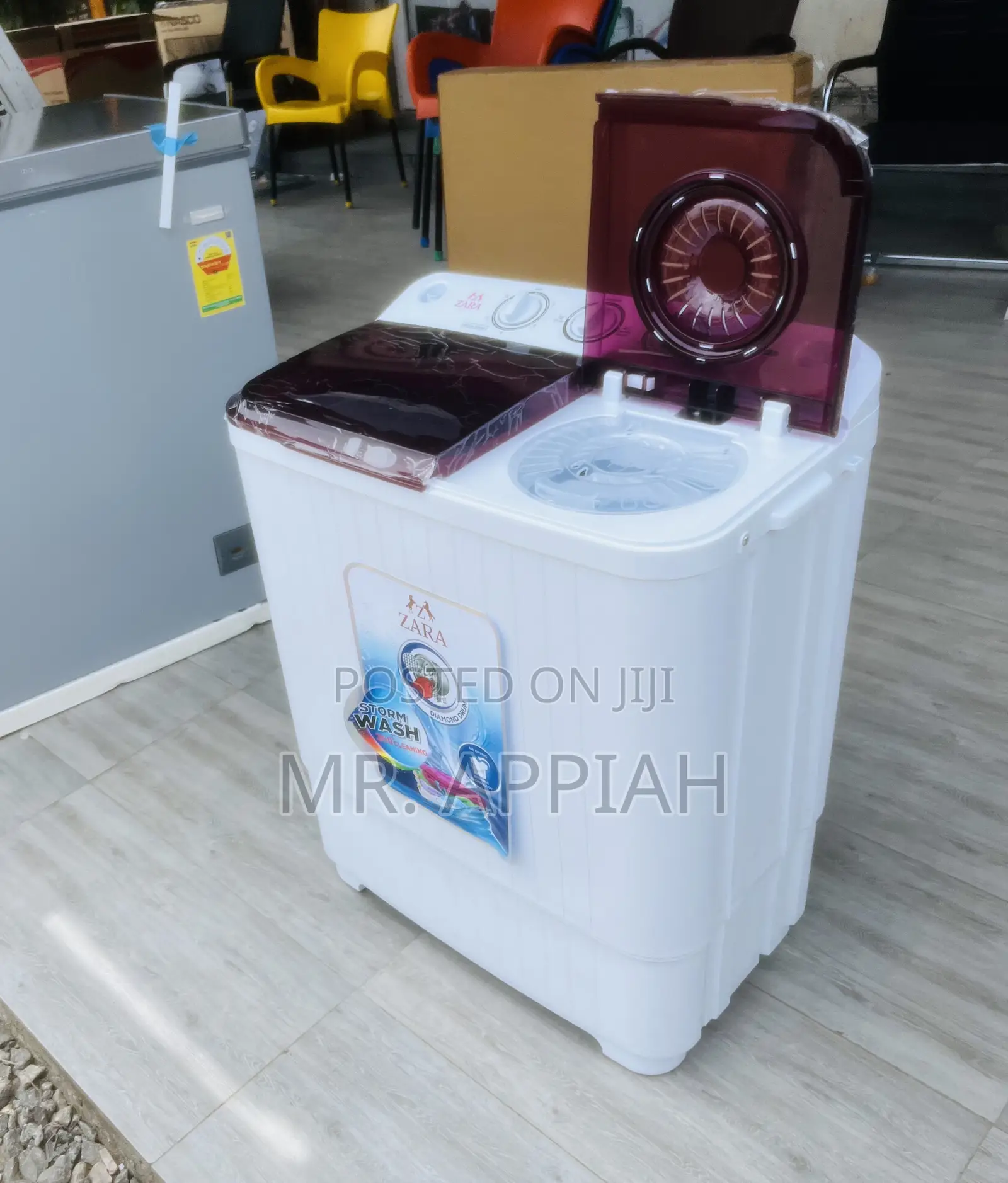 Order Quality Zara 5kg Top Load Washing Machine + Spin/Dry.