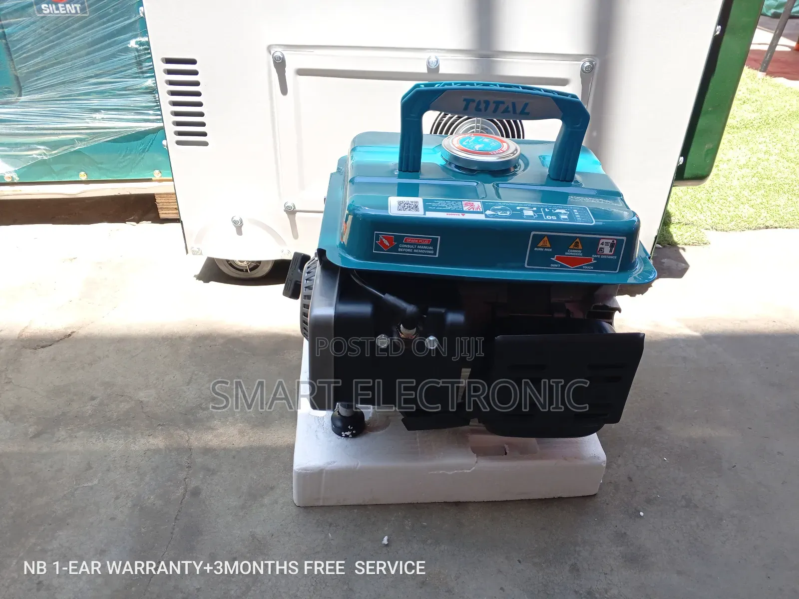 Unique Generator Pullstart 800W 2.0HP Generator Silentpetrol