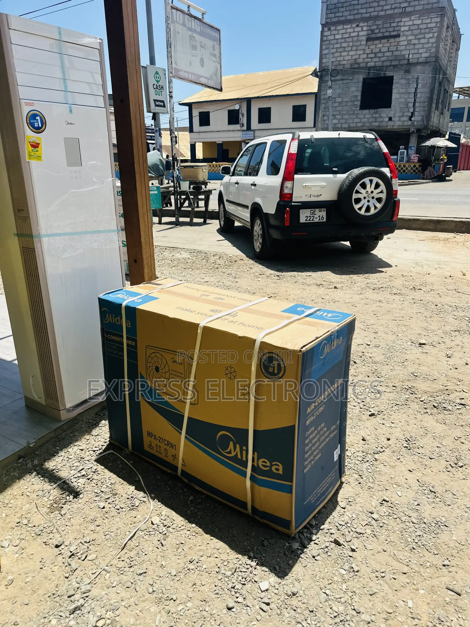 Time Function Midea Split R410 Gas 3hp AC White