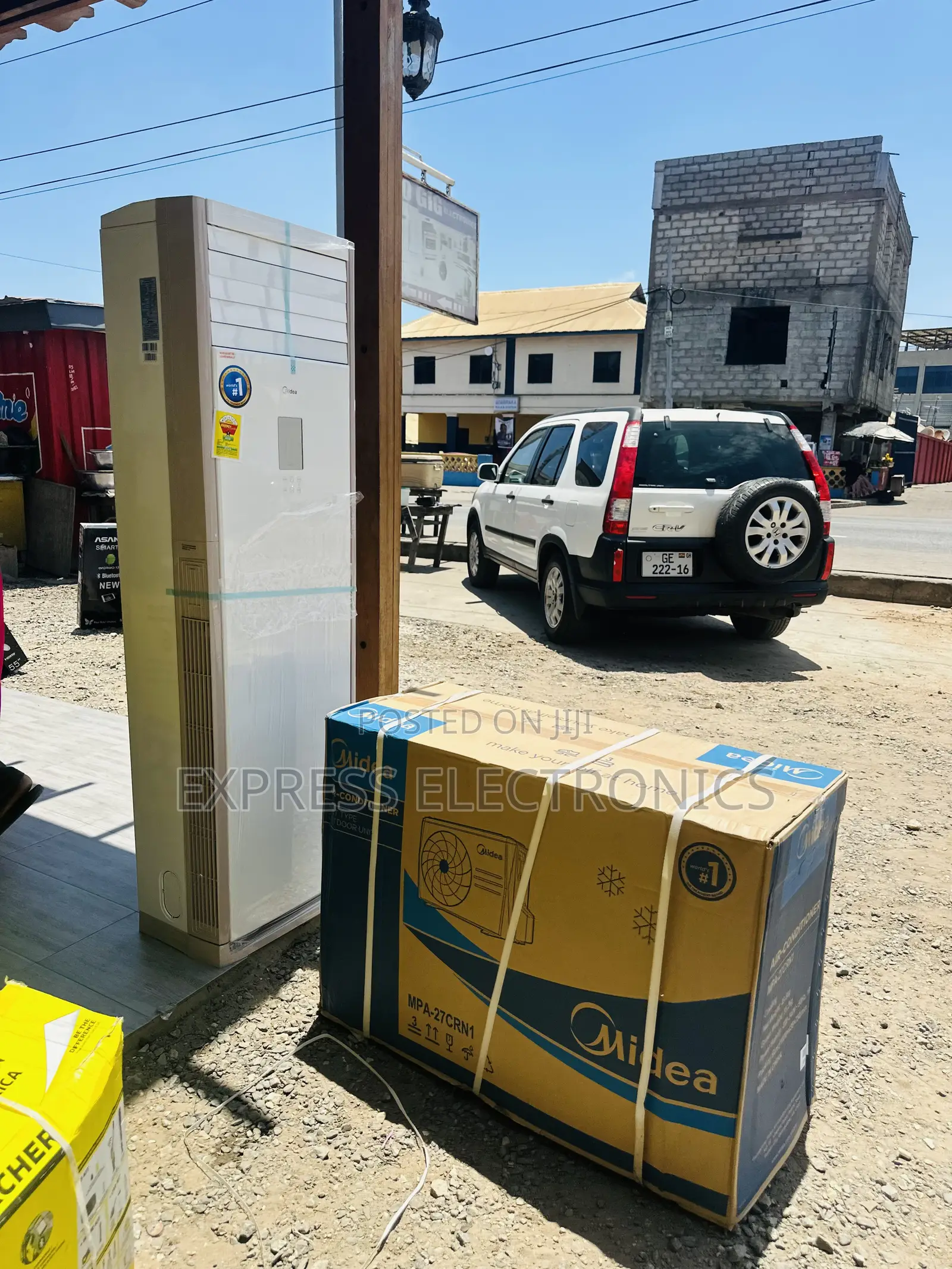 Floor Standing AC White Midea 3hp