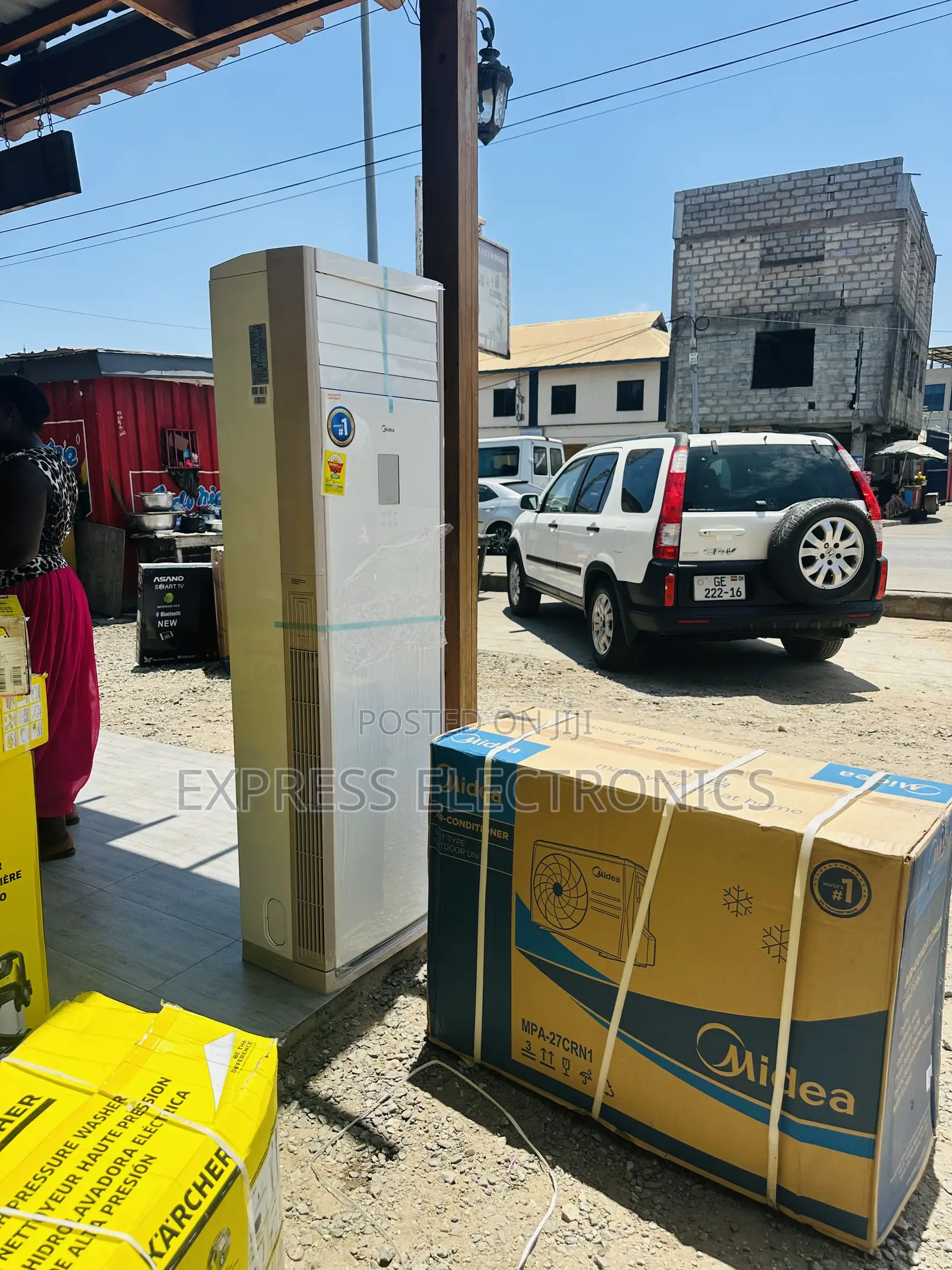 Auto Power Split Floor Midea 3hp Air Conditioner