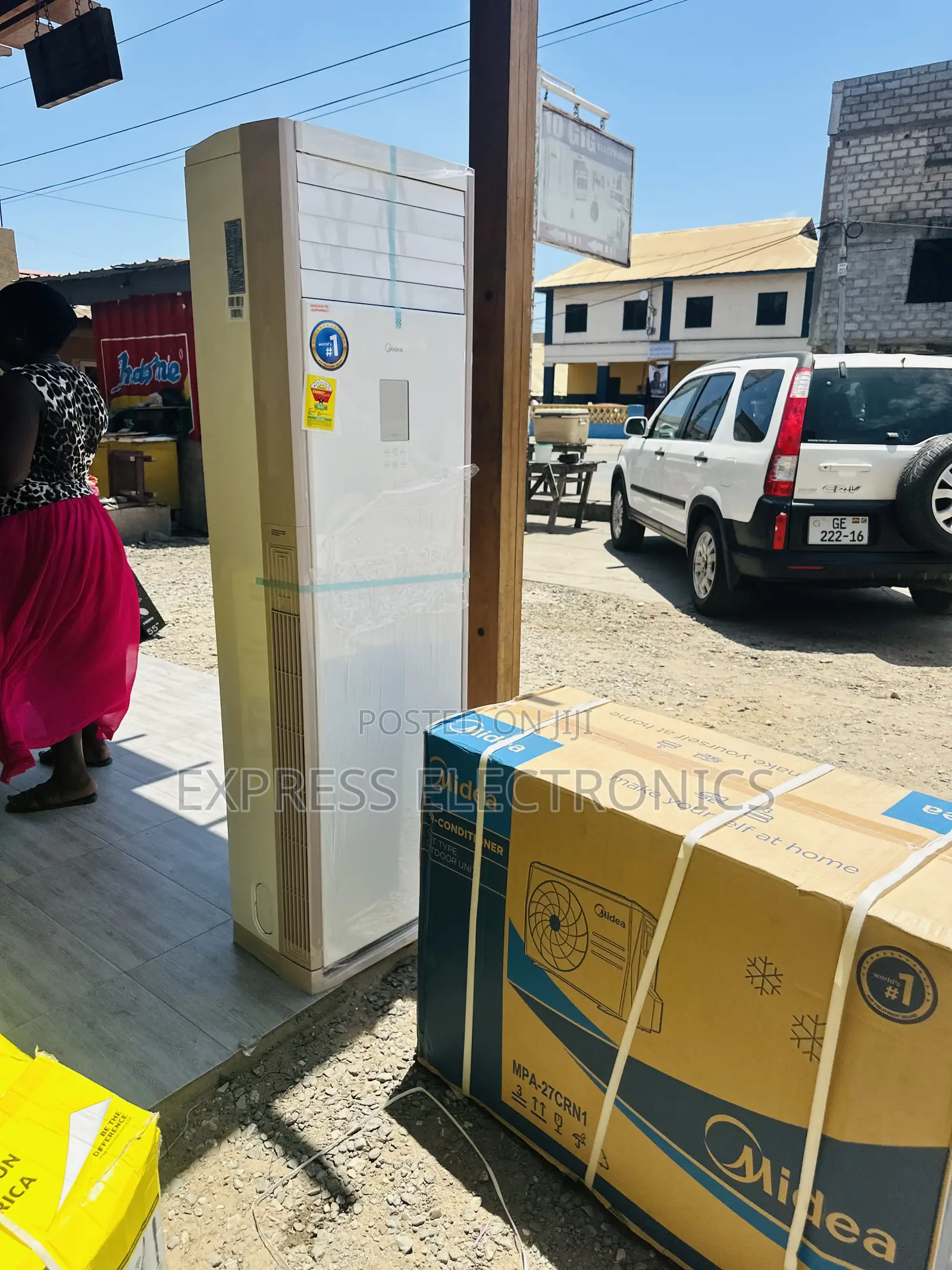 Golden Fin AC Midea Floor 3hp