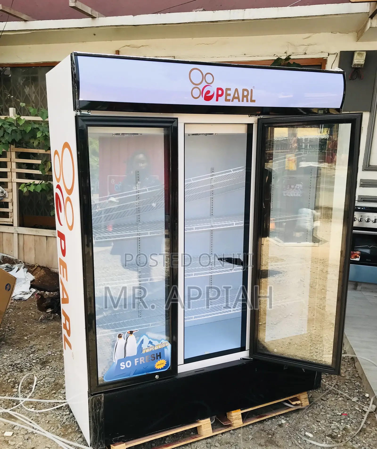 Order Authentic Pearl PVC-1503 Door Electric Display Fridge