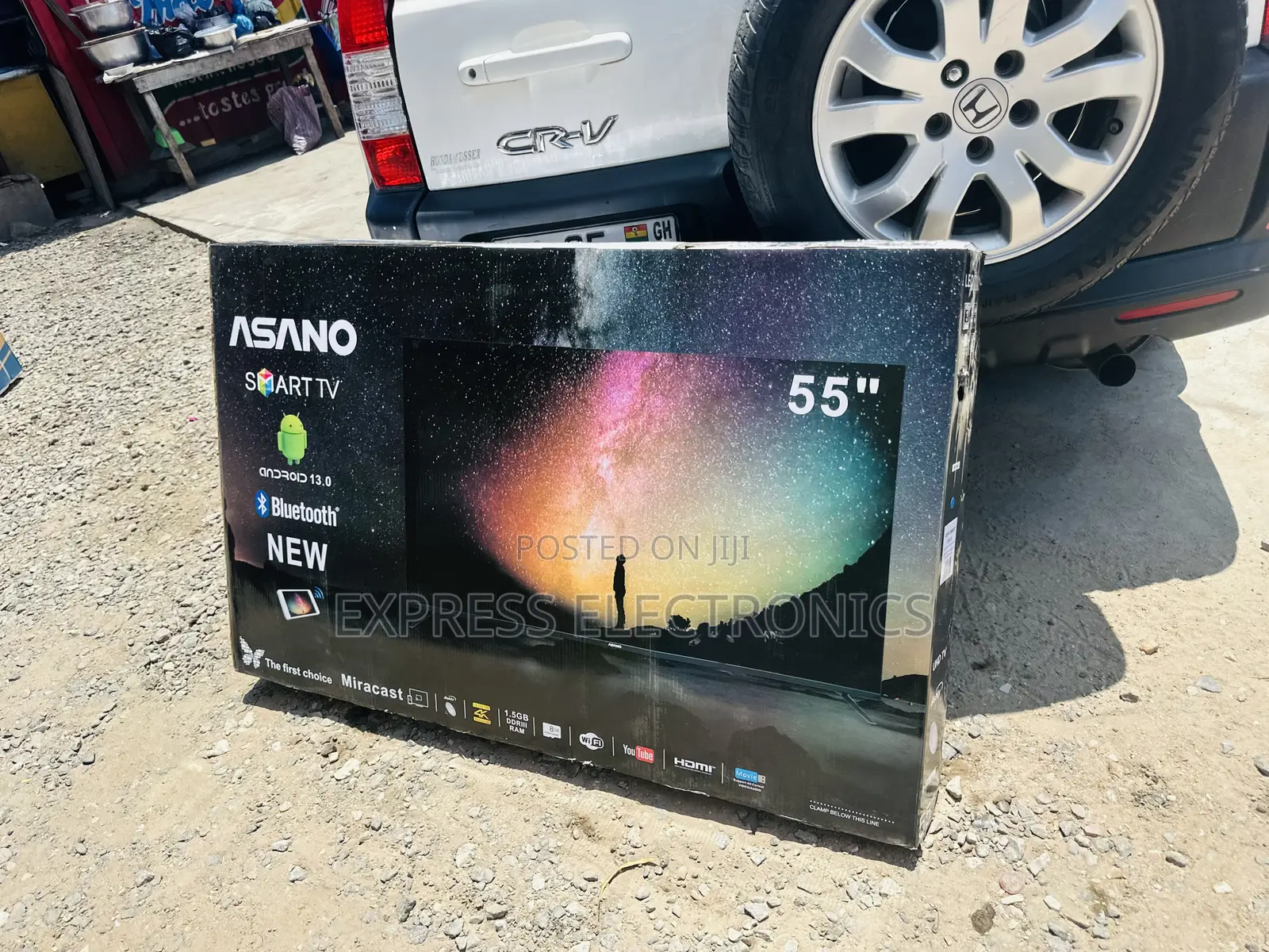 High Resolution Uhd Smart Asano 55” Television