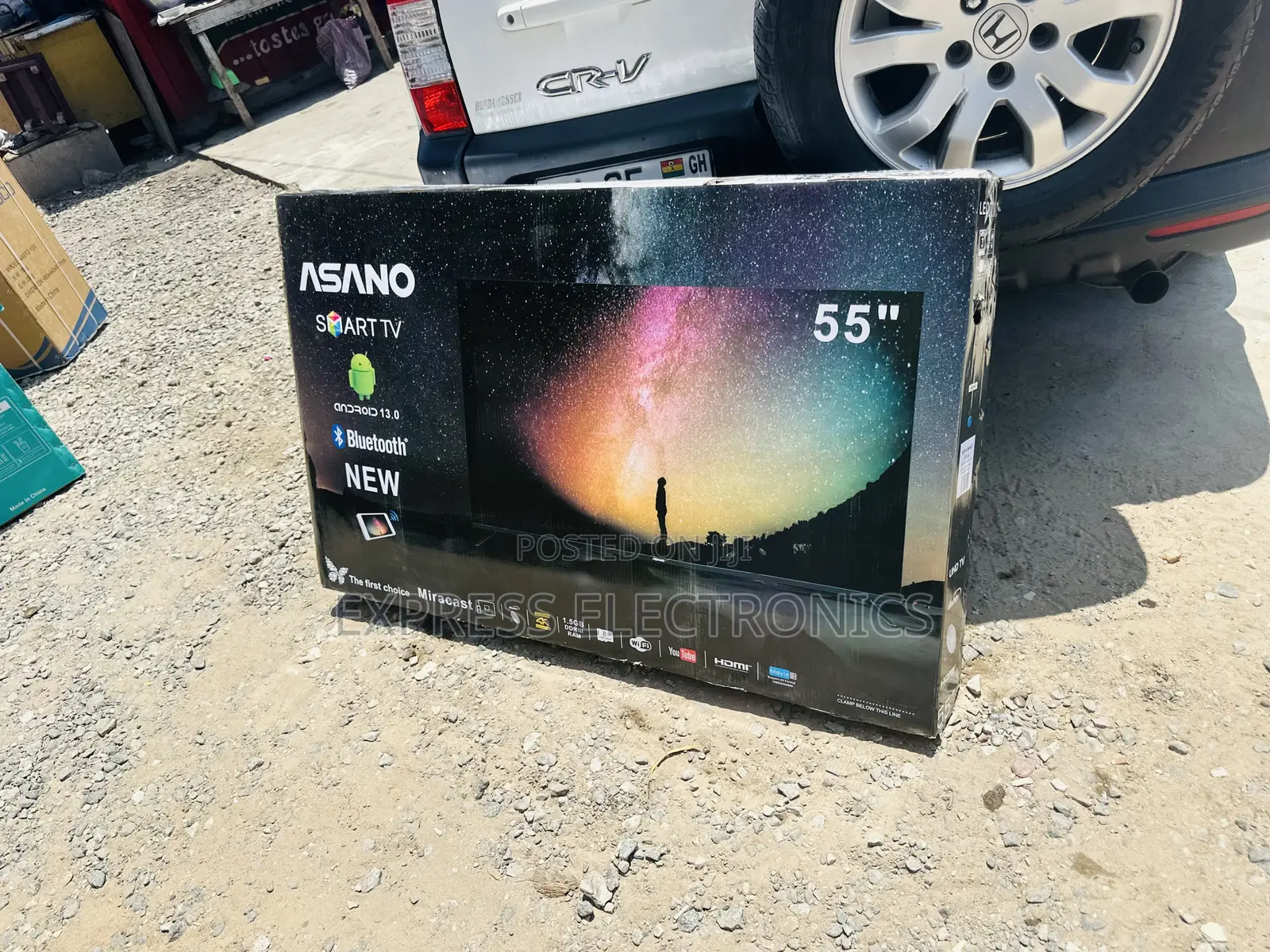 High Resolution Uhd Smart Asano 55” Television