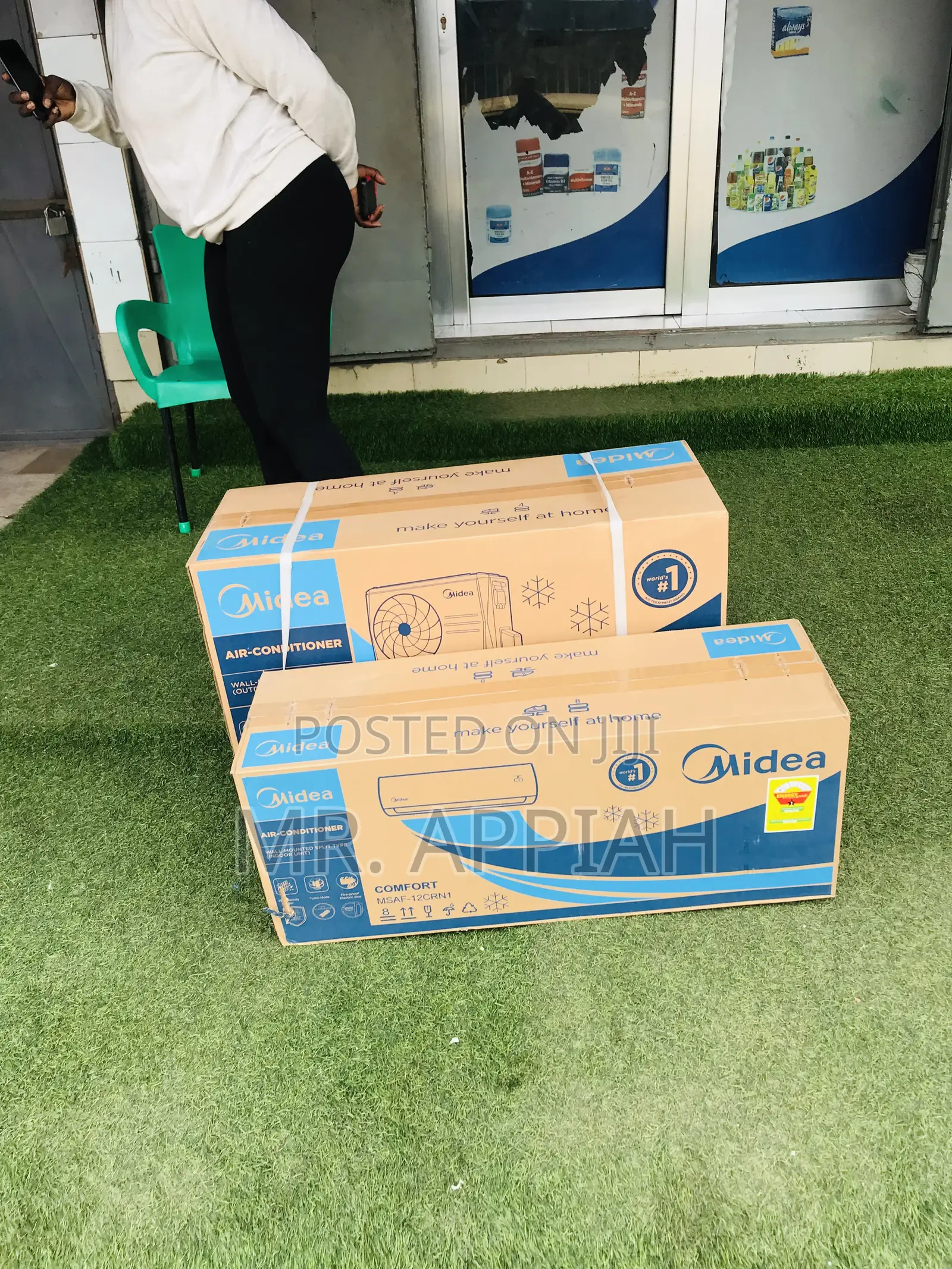 Original Midea 2.5hp Split Type Non Inverter Ac.