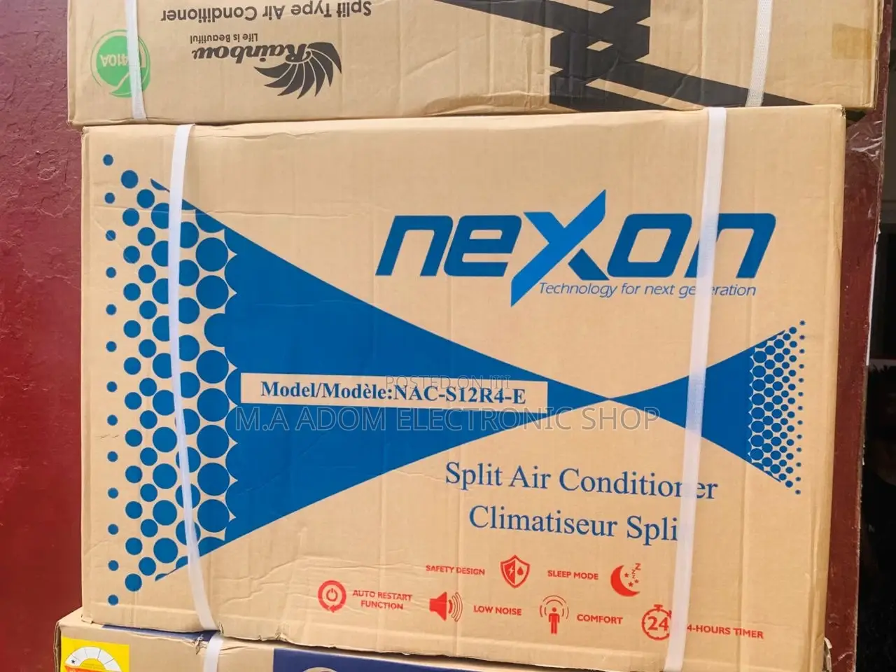 Energy Efficient Nexon 1.5hp Split Type Air Conditioner.