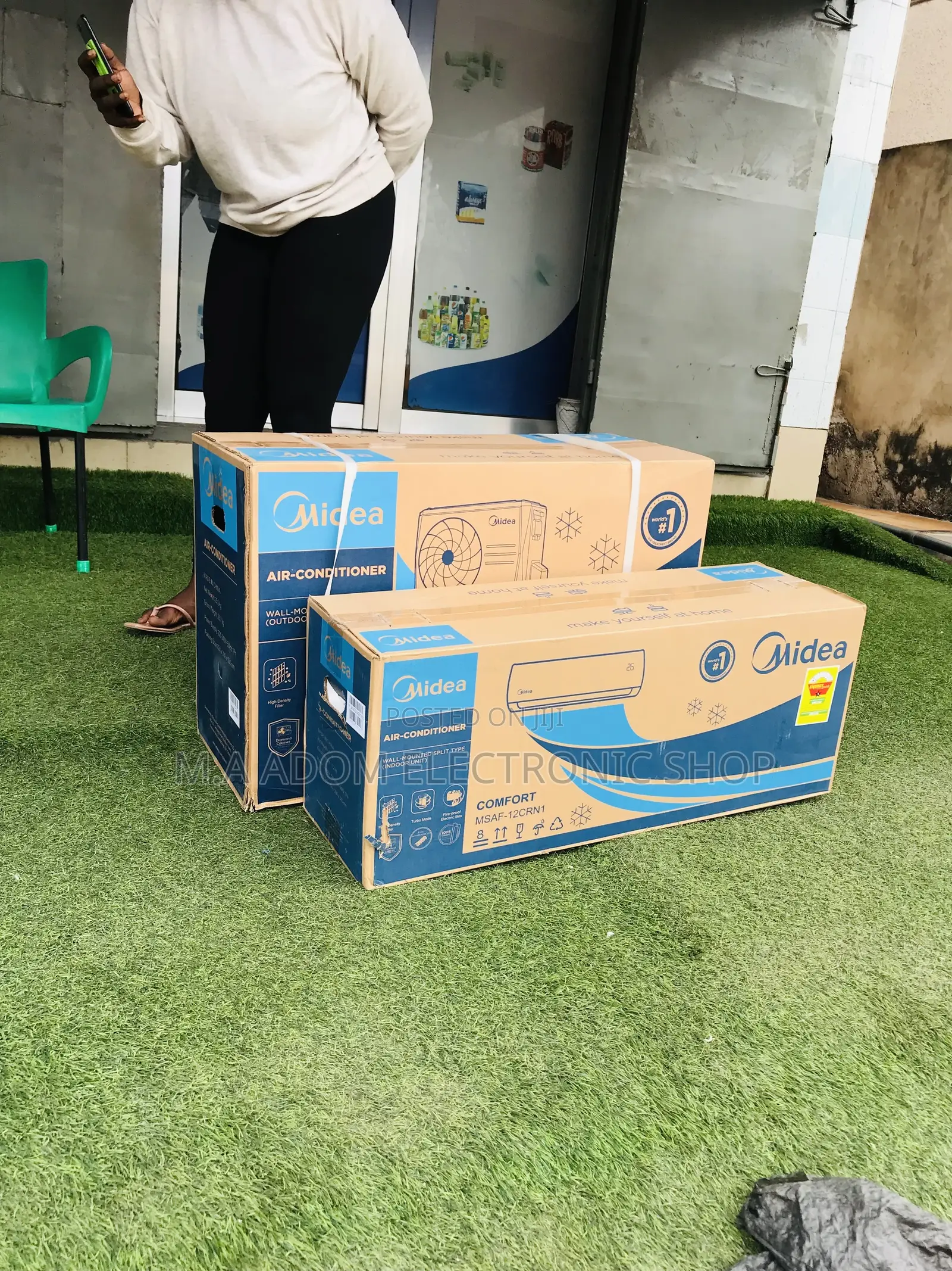 Long Lasting Midea 1.5hp Split Non Inverter Air Conditioner.