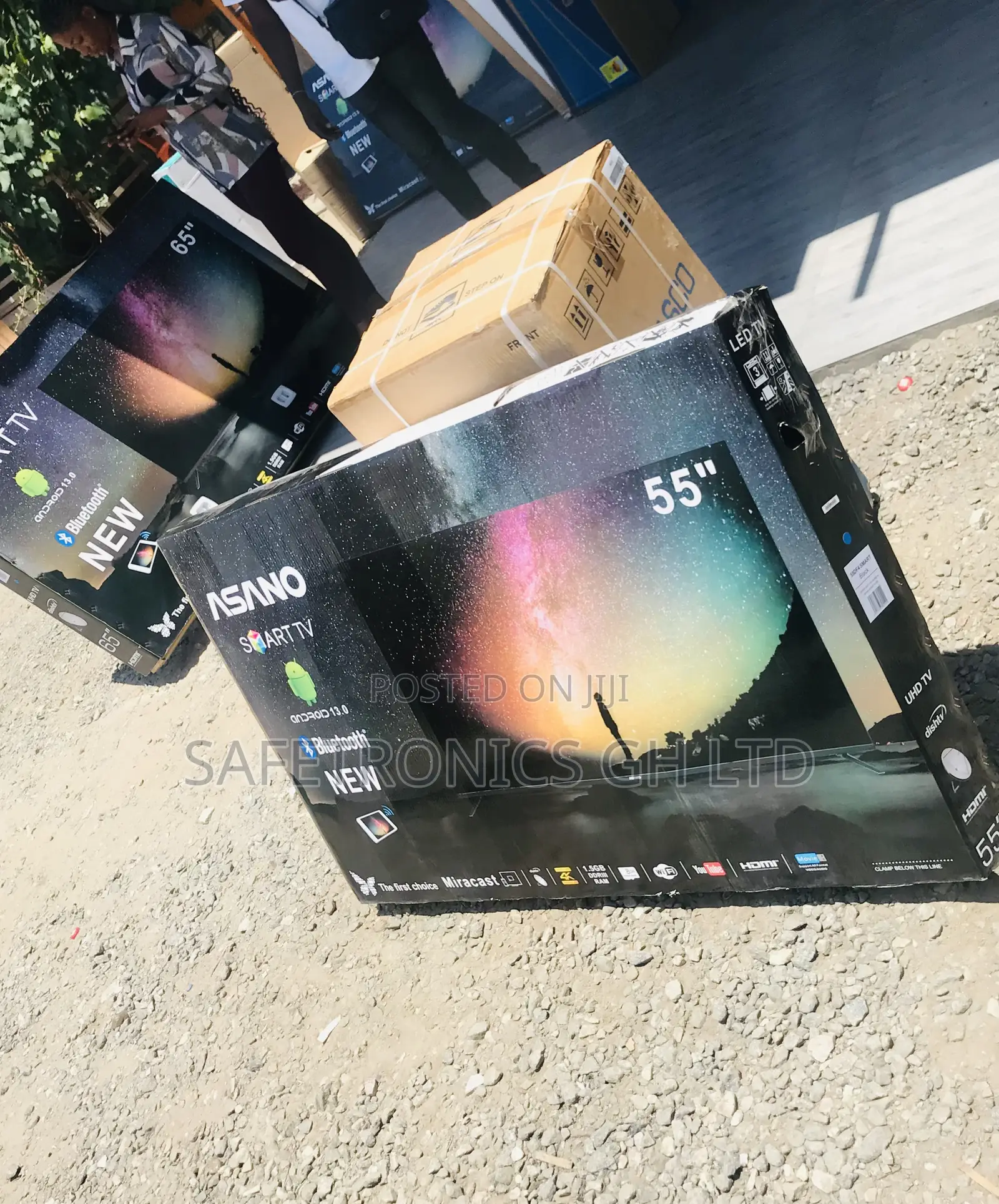 UHD Asano 55 Inch Smart Led Sleek Tv