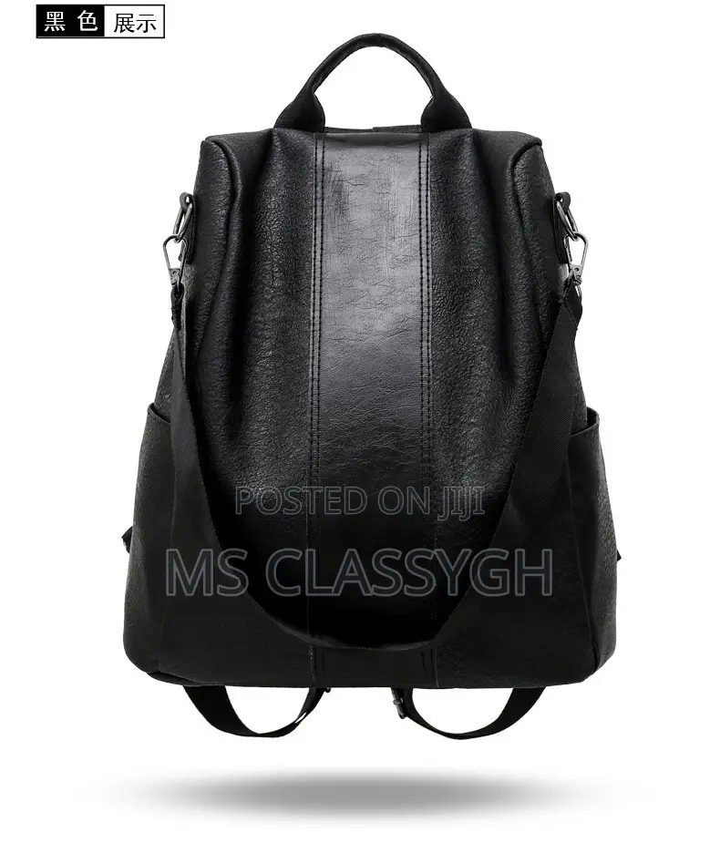 Backpack Anti-Theft Vintage Leather Backpack Women Shoulder
