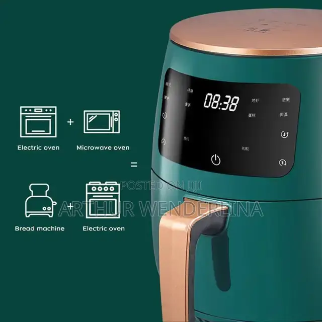 Silver Crest Air Fryer Extra Large Capacity Air Fryer 6L