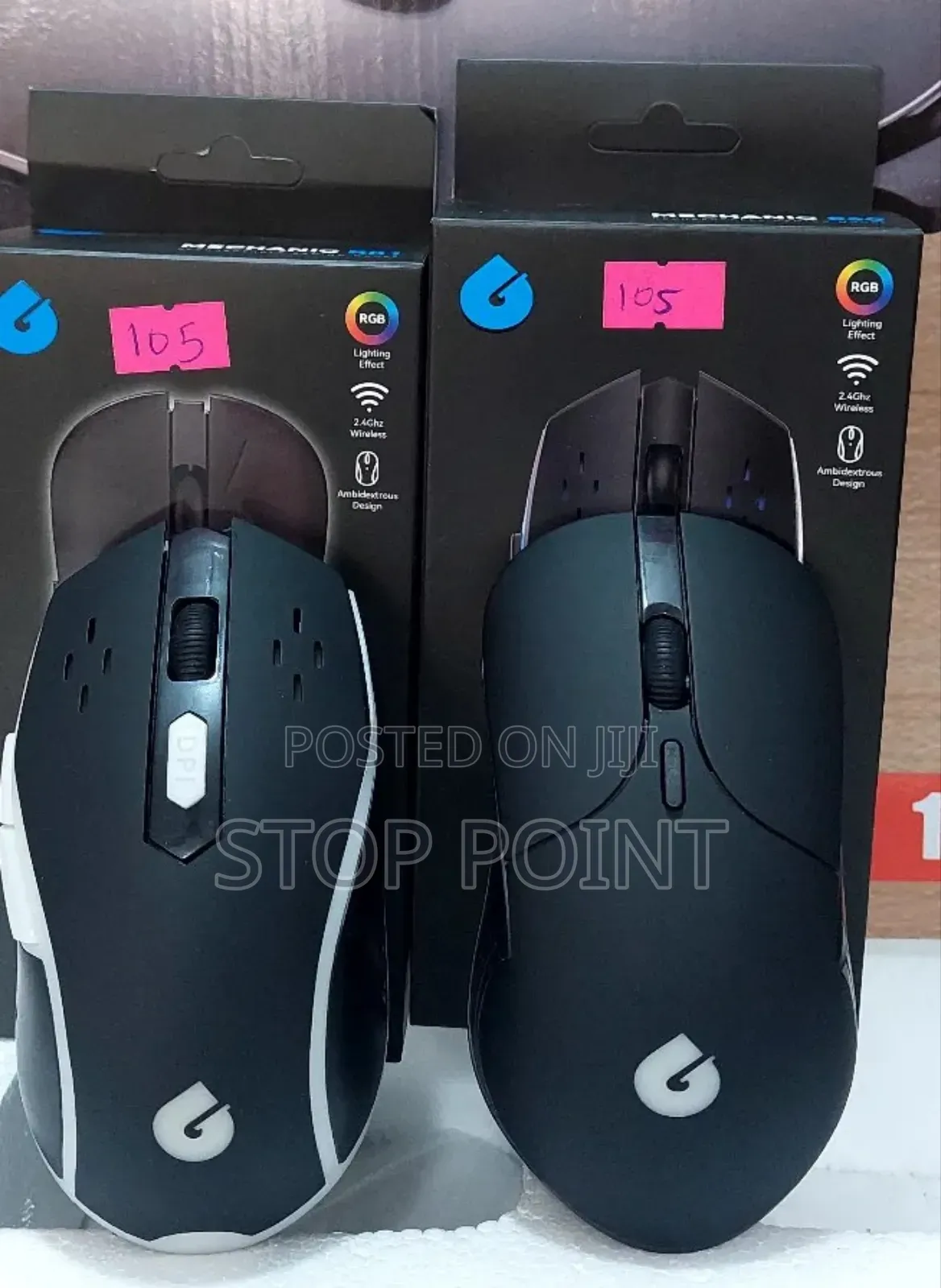 Sleek Rechargeable Wireless Gaming Mouse