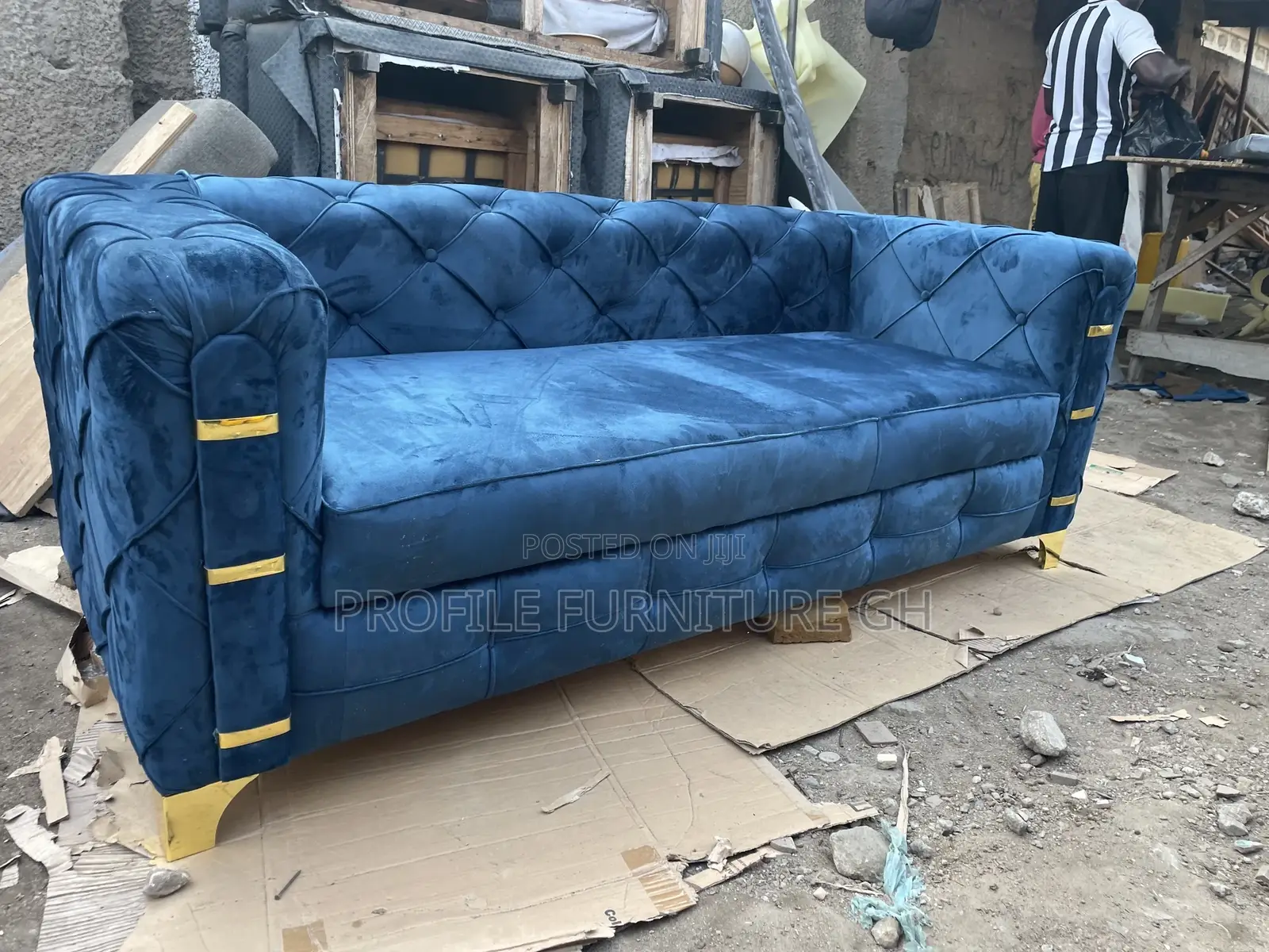 Amazing 3in1 Fabric Soft Sofa//Fast Delivery