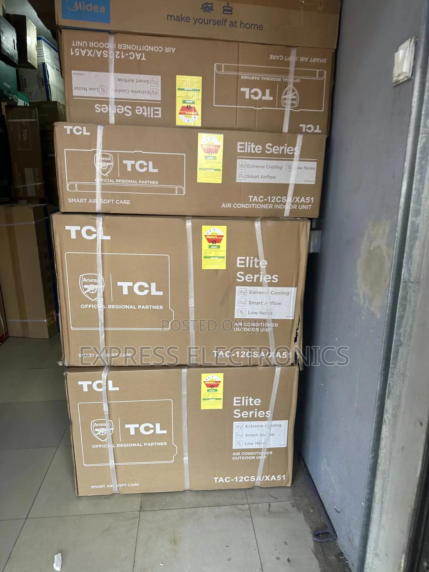 24hours Timer Split R410 Gas TCL Air Conditioner