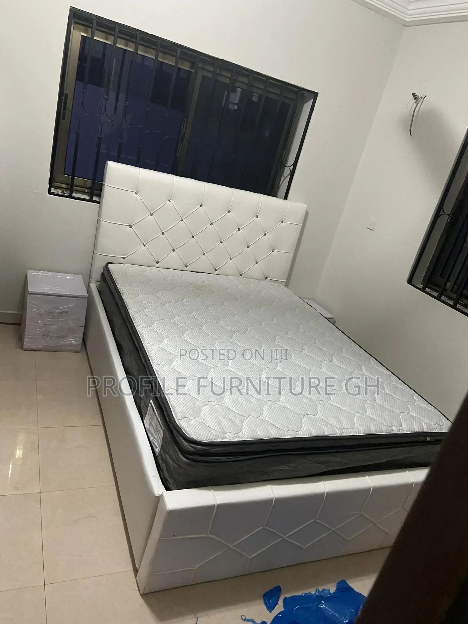 Bed-frame,Mattress And Side Drawer Available//Free Delivery
