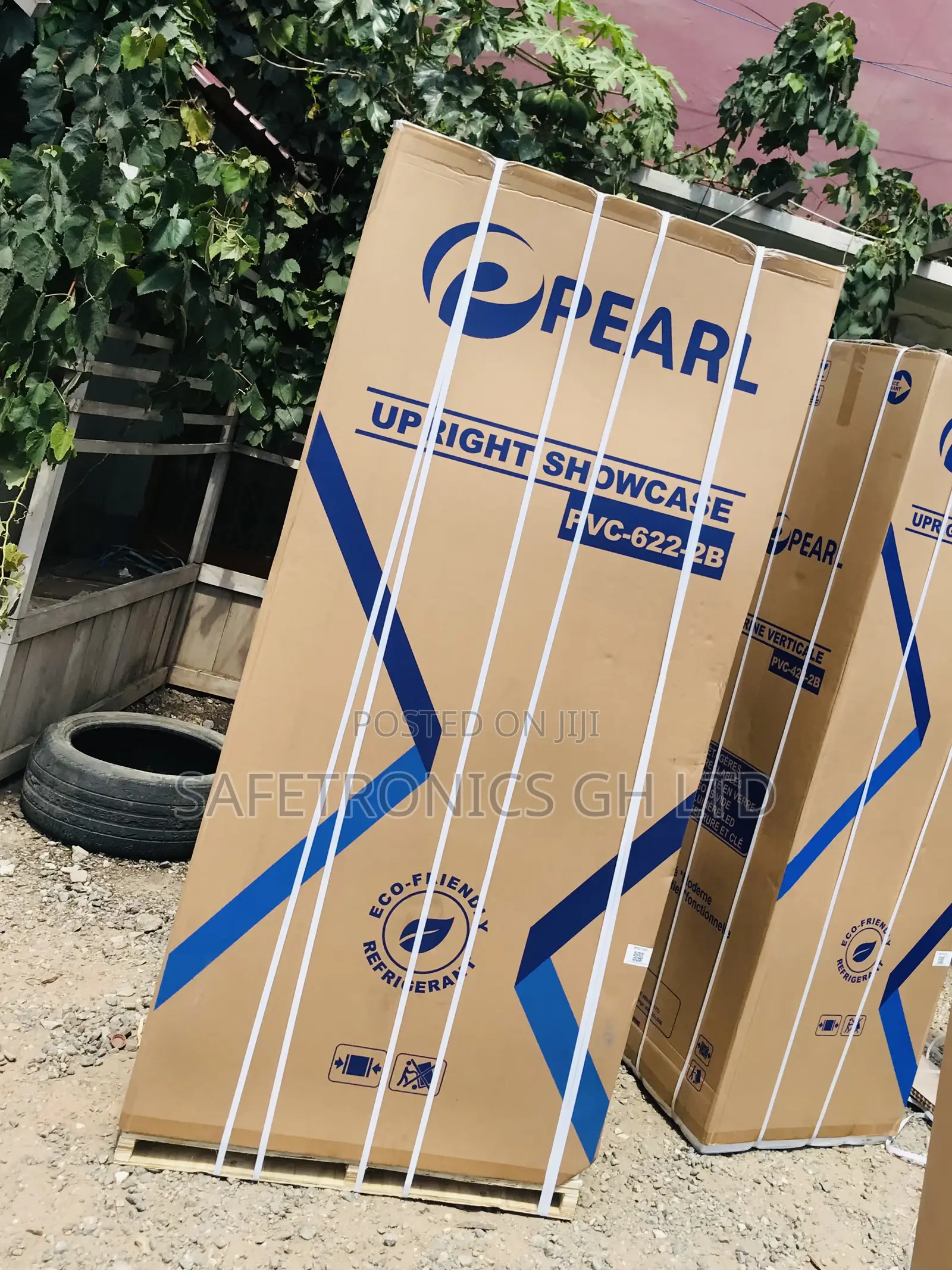 Shop Affordable PVC-316 Glass 2 Doors Pearl 238 Liter