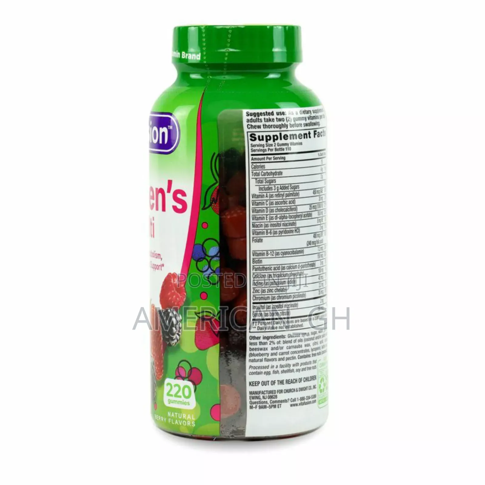 Vitafusion Womens Multivitamin Gummies (220 Ct.)