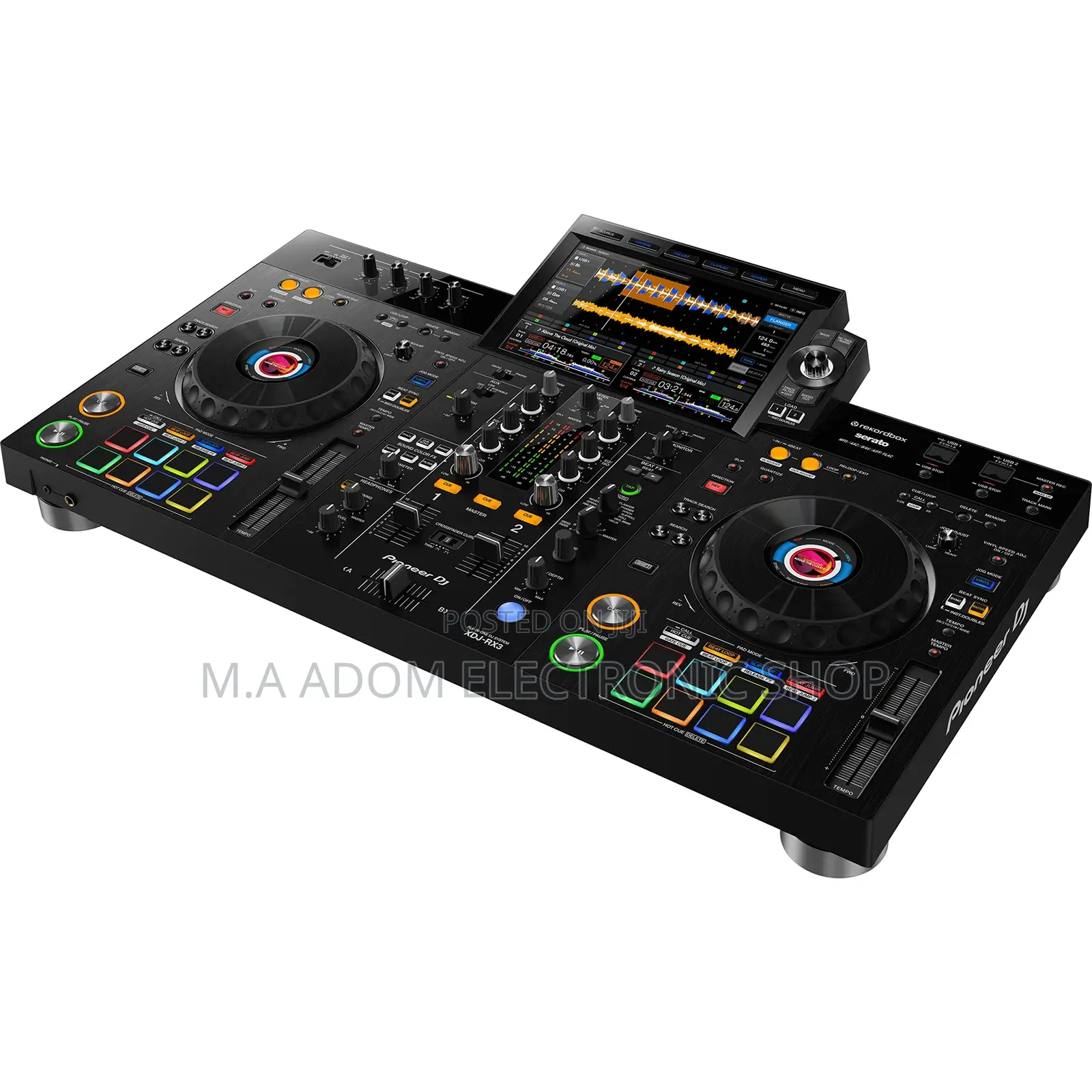 2-Channel Performance All-in-One DJ System - Black