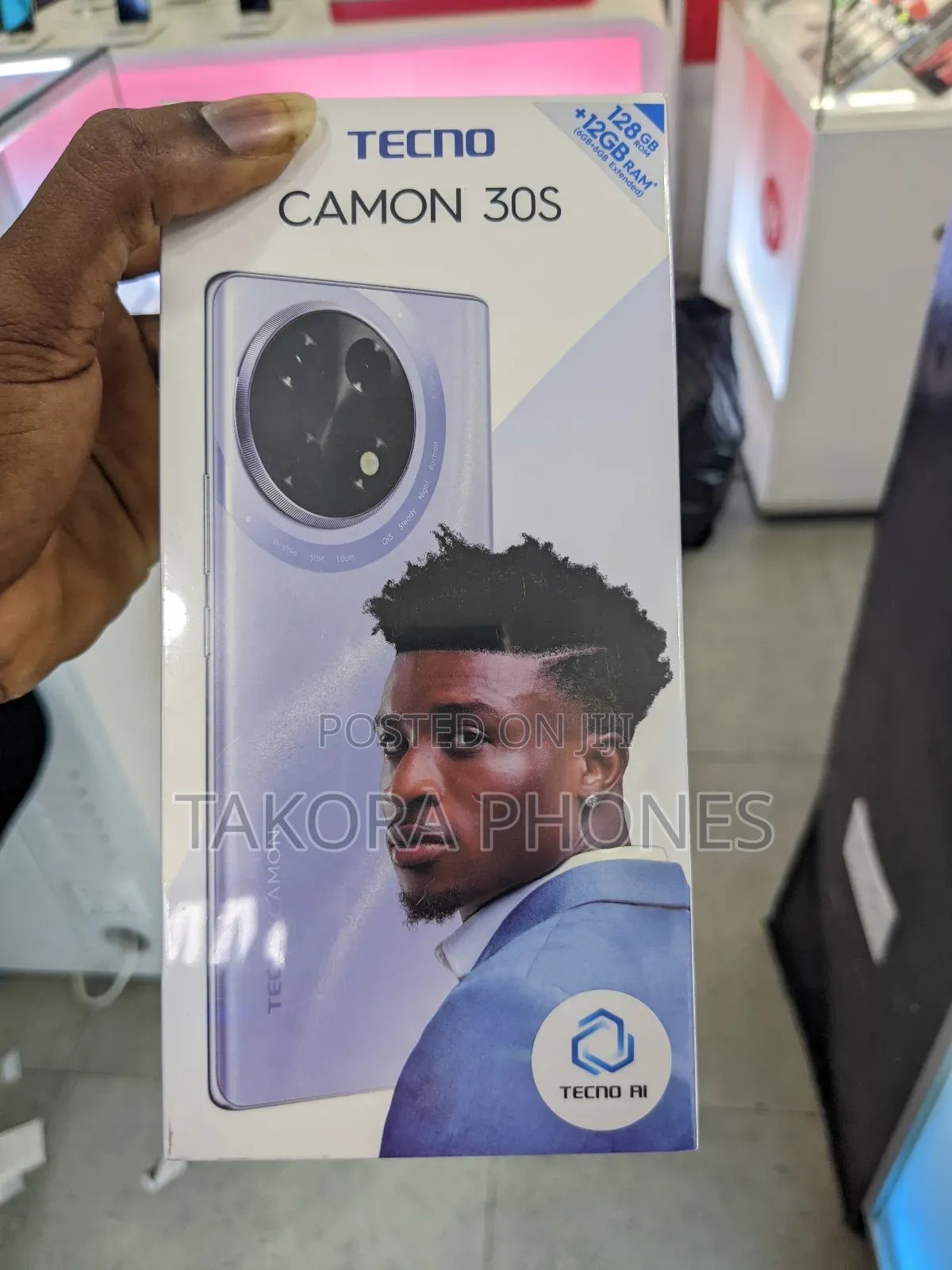 New Tecno Camon 30 5G 256 GB Black