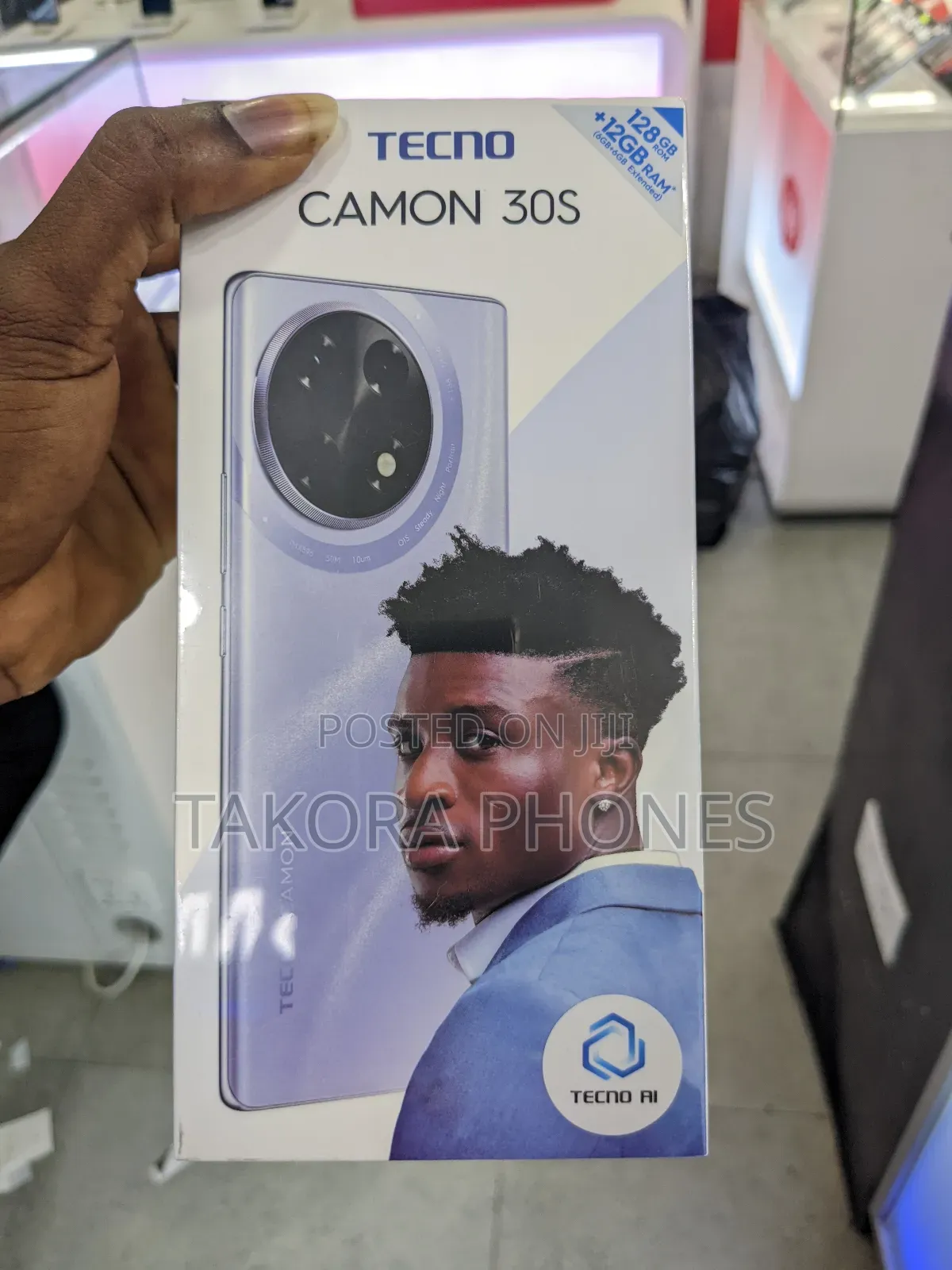 New Tecno Camon 30 5G 256 GB Black