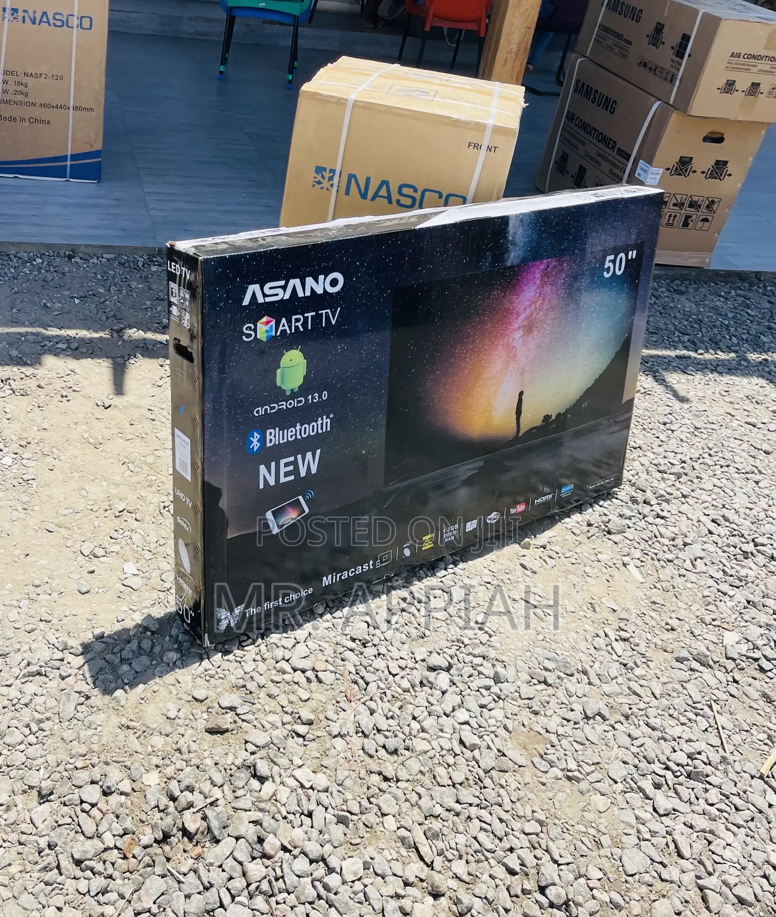 Well Design Asano 50 Inch Smart Uhd Electric Television.