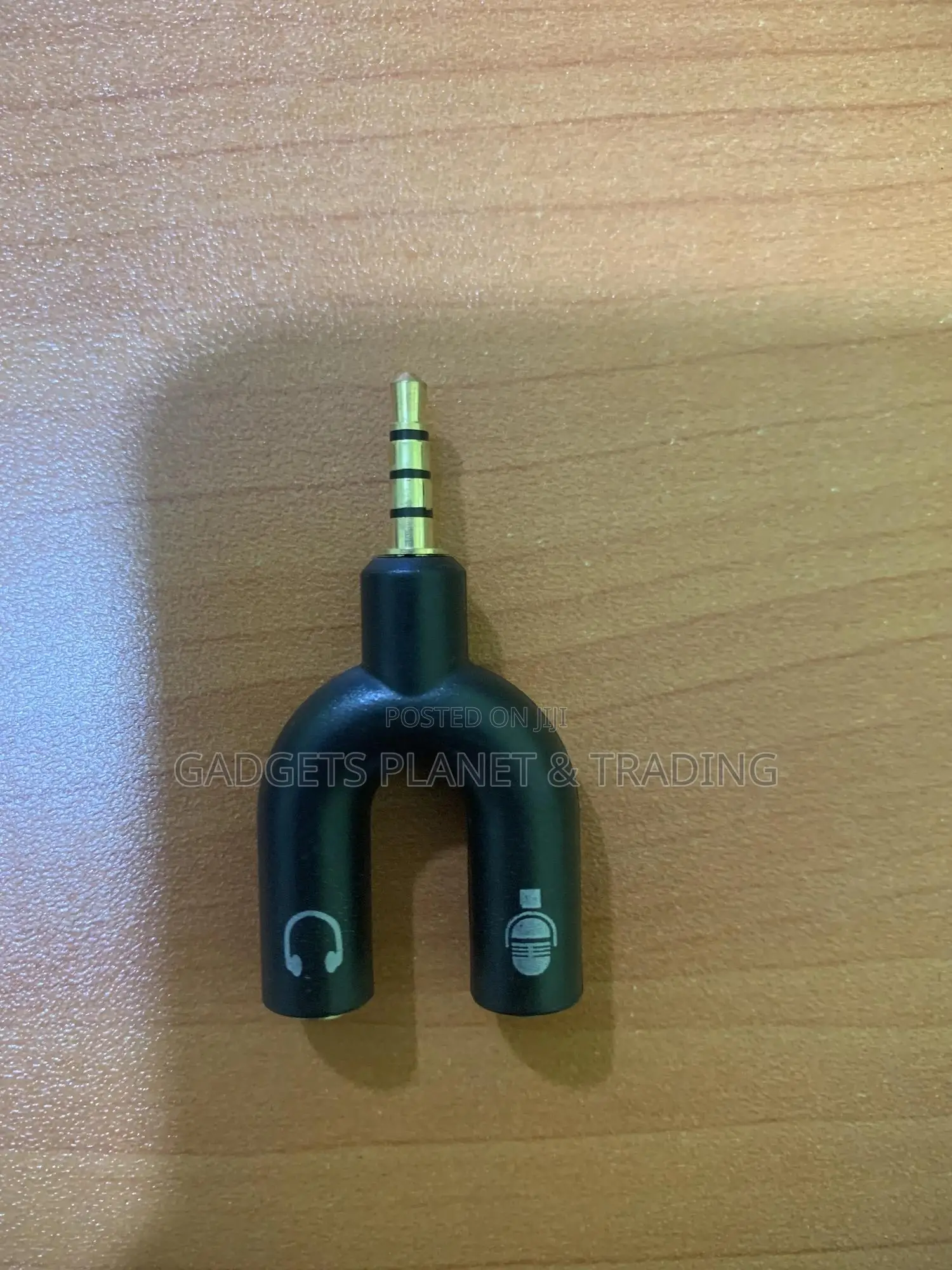 3.5mm Jack Audio Splitter - Stereo to Headphone and Mic