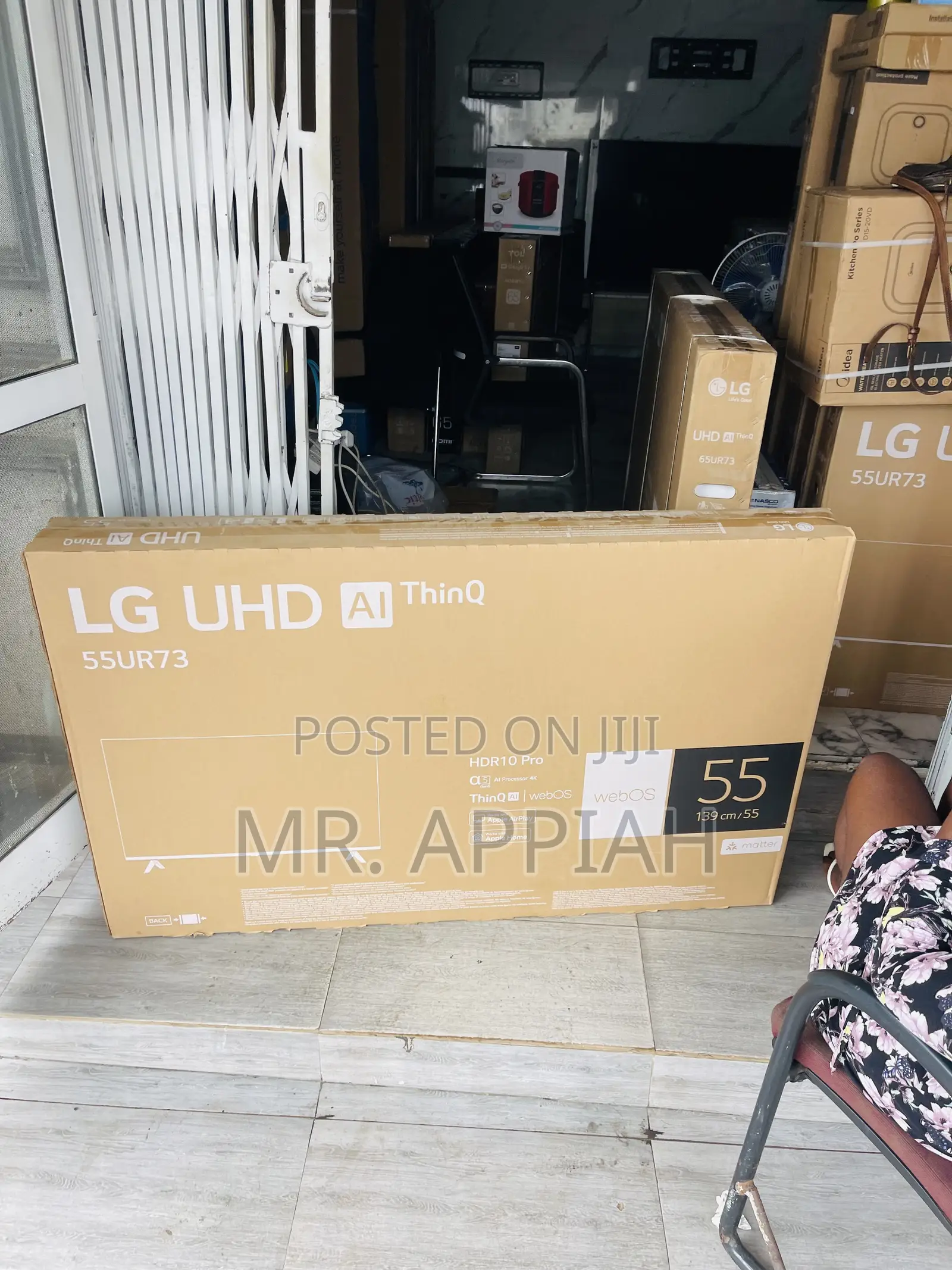 Shop Lg 55ur7300 55” Uhd Smart Webos Electric Tv.