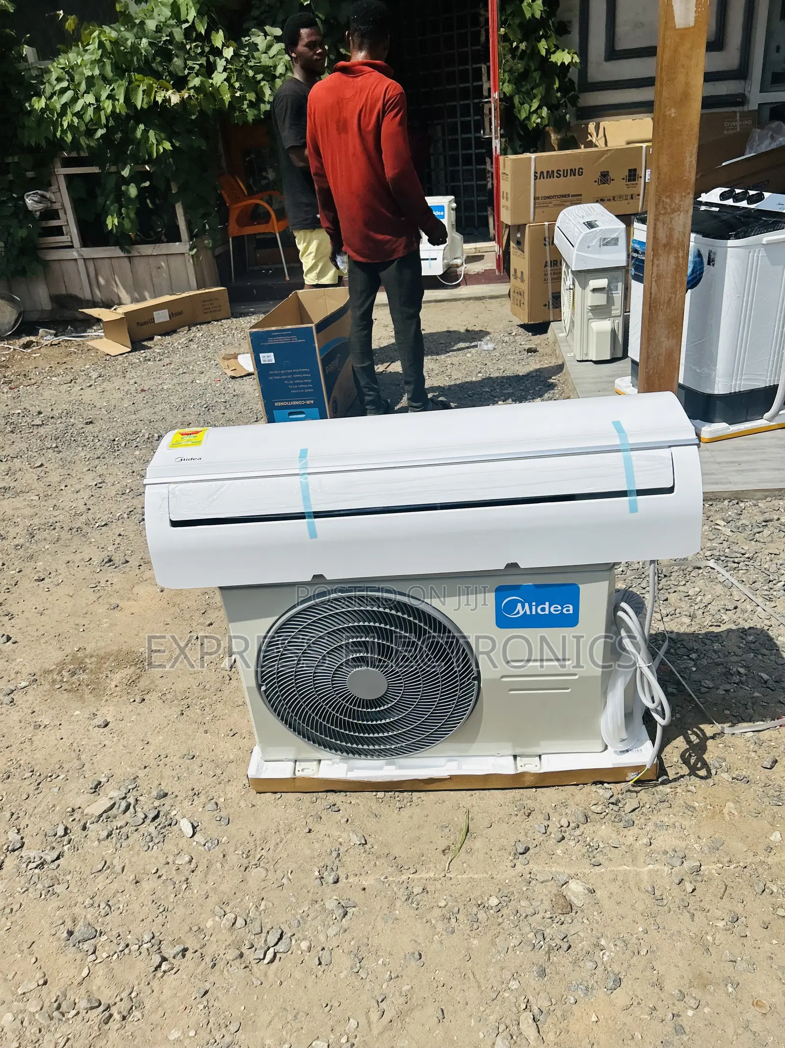 Quite Design Midea Split R410 Gas 1.5hp