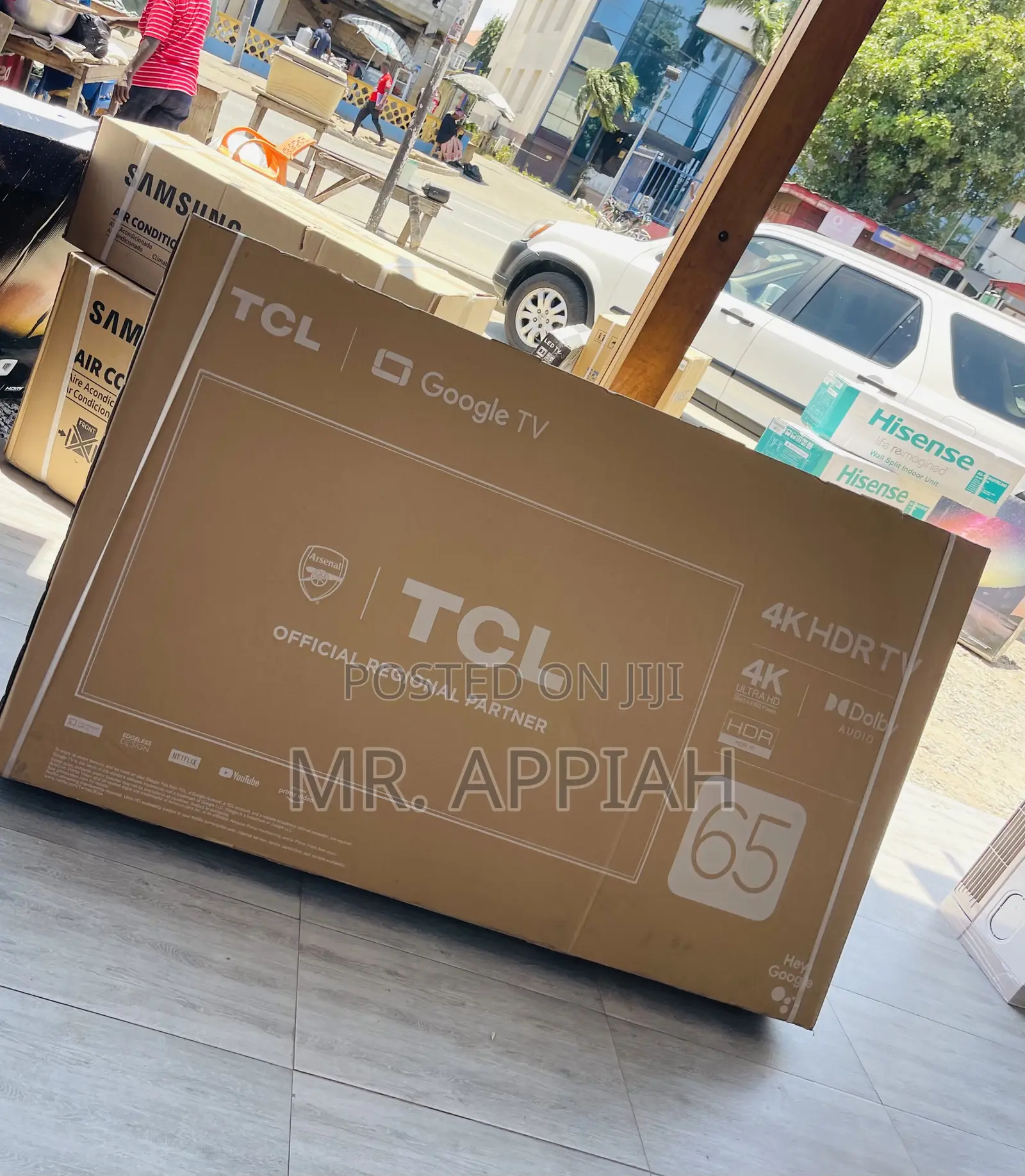 Order Authentic TCL 65p635 65”Hdr Frameless Google Tv,Black