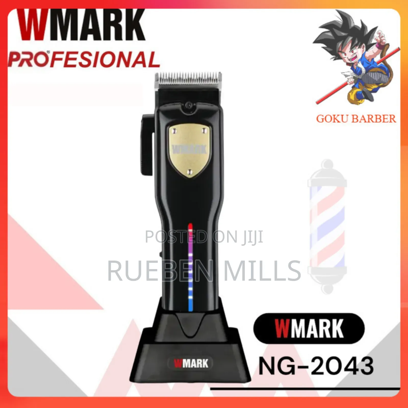 Cordless_wmark_beauty_device_hair_clipper_barbering Machine