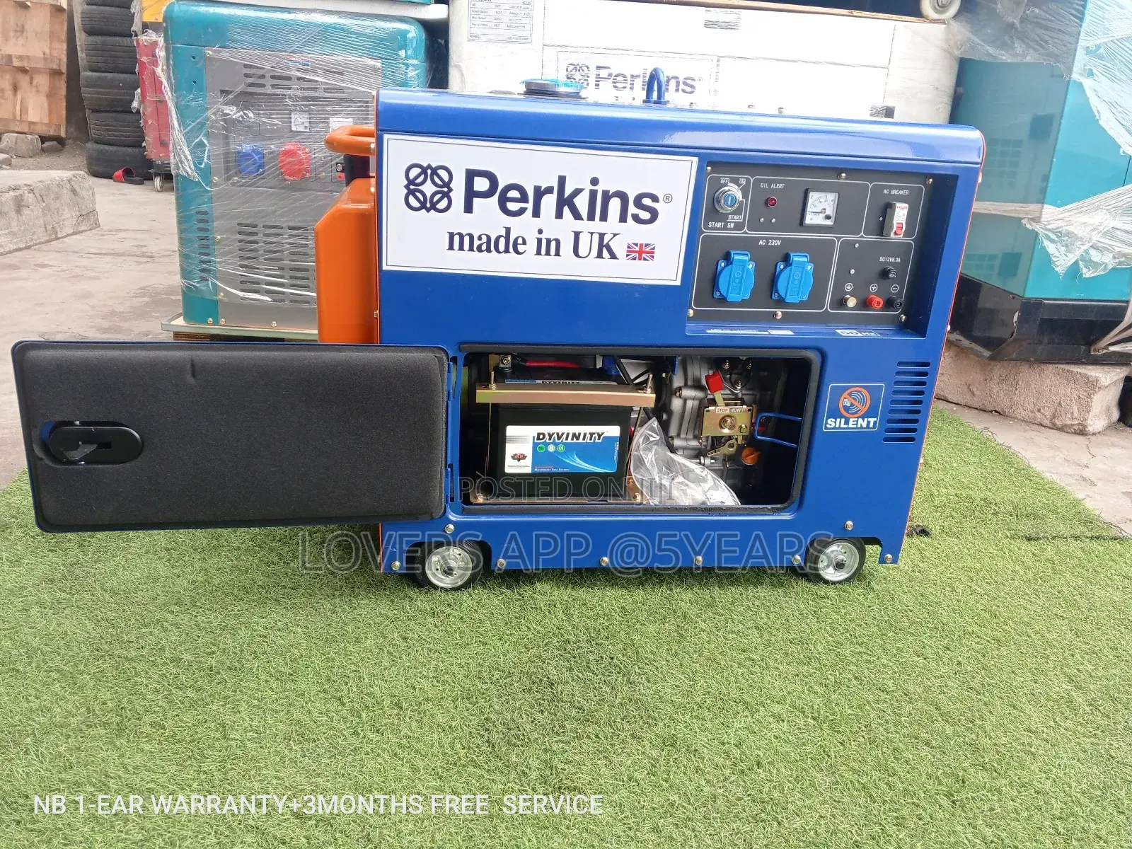 Brand New Perkins Generator Silent Generator 10kva 13000W