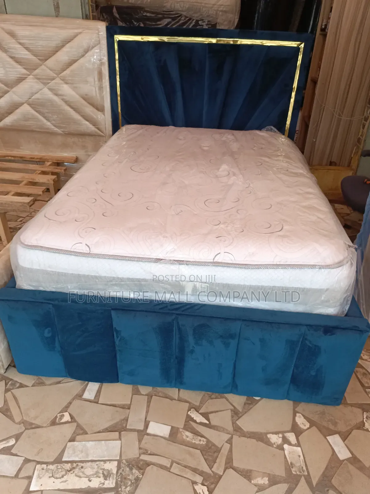 Nice 54x75 Double Frame With Mattress AvailableFree Delv