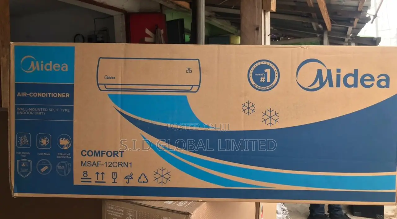 Grab Your Original MIDEA-1.5HP-R410-SPLIT-AIR-CONDITIONER