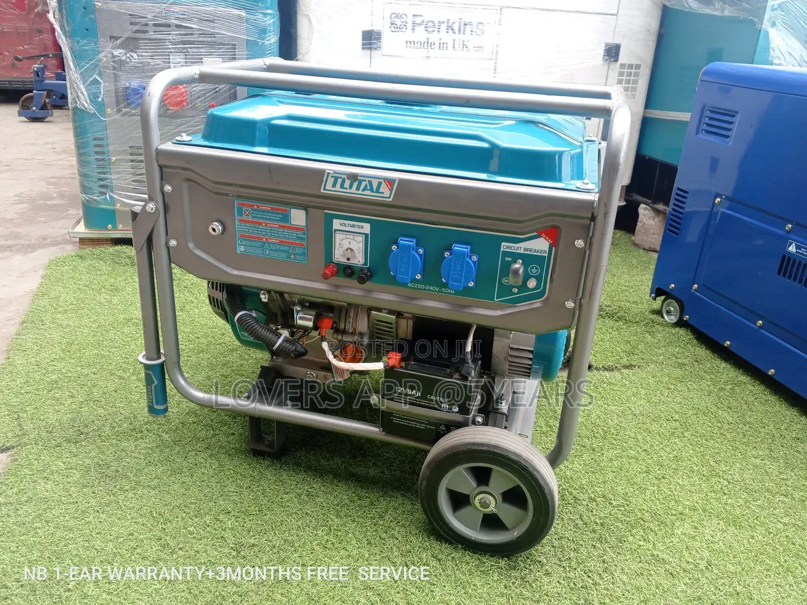Total Generator Silent Petrol 10kva 13000W Key Generator