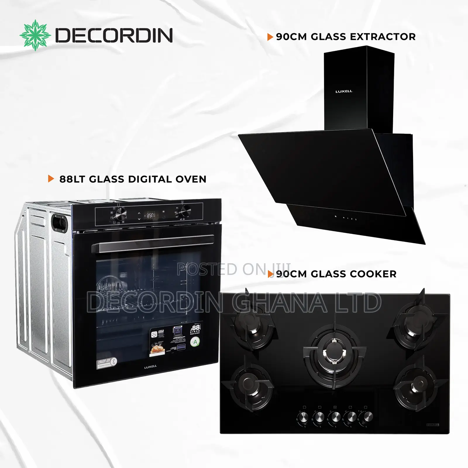 90cm Set With 88l Digital Oven