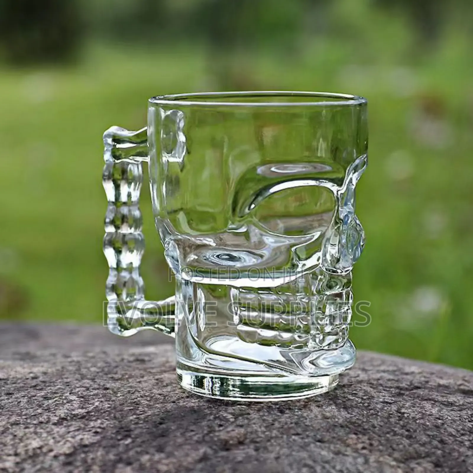 320ml Transparent Skull Glass