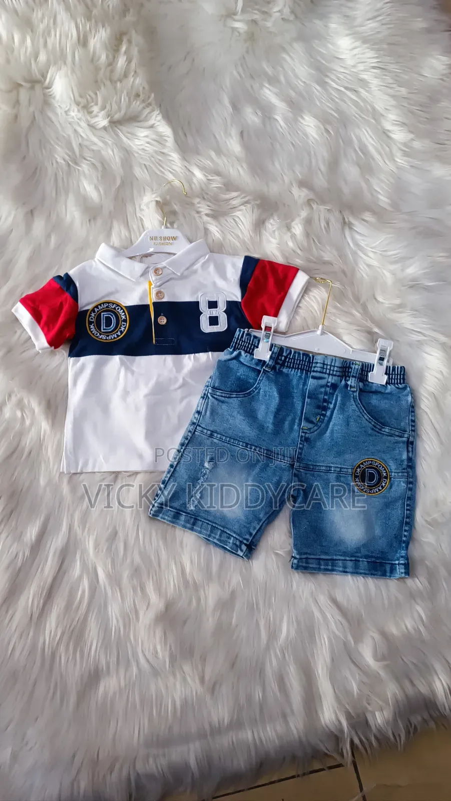 Boys Lactose With Jeans Short